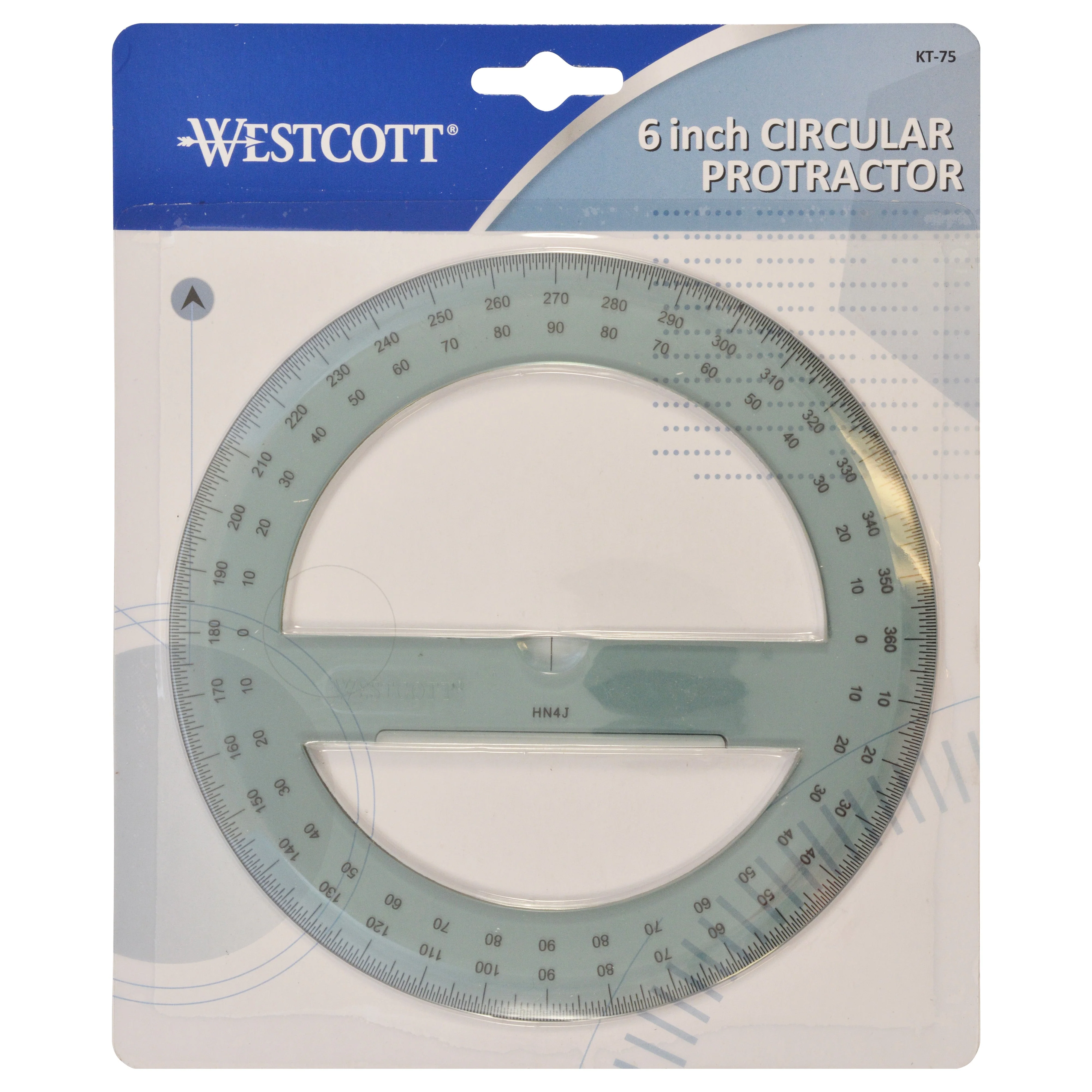 Westcott 6" Circular Protractor (KT-75) - Image 3