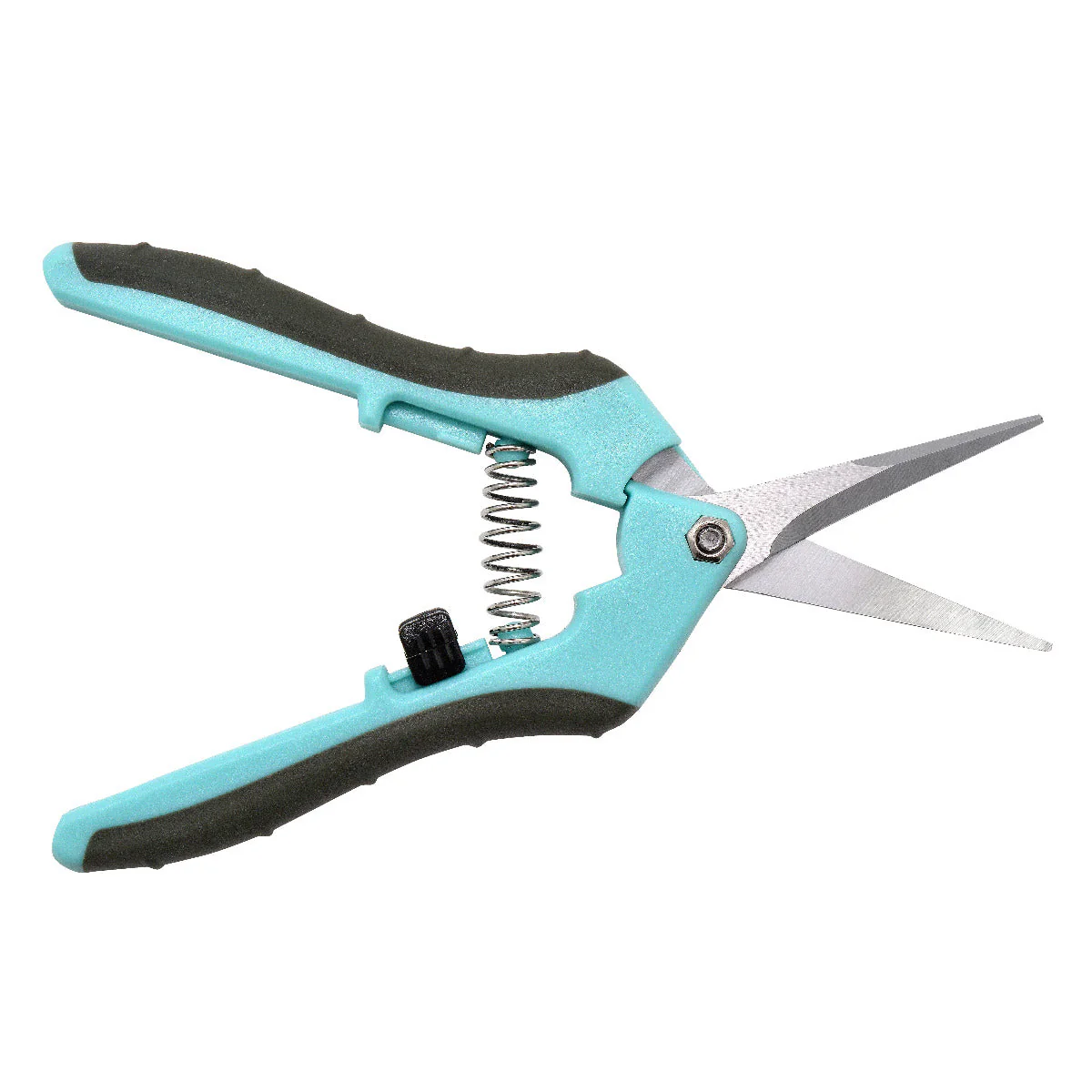 Clauss 6.75” Hydro Straight Titanium Bonded Non-Stick Spring-Assist Snips, Blue - Image 8