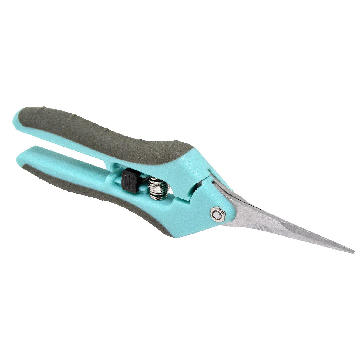 Clauss 6.75” Hydro Straight Titanium Bonded Non-Stick Spring-Assist Snips, Blue - Image 9