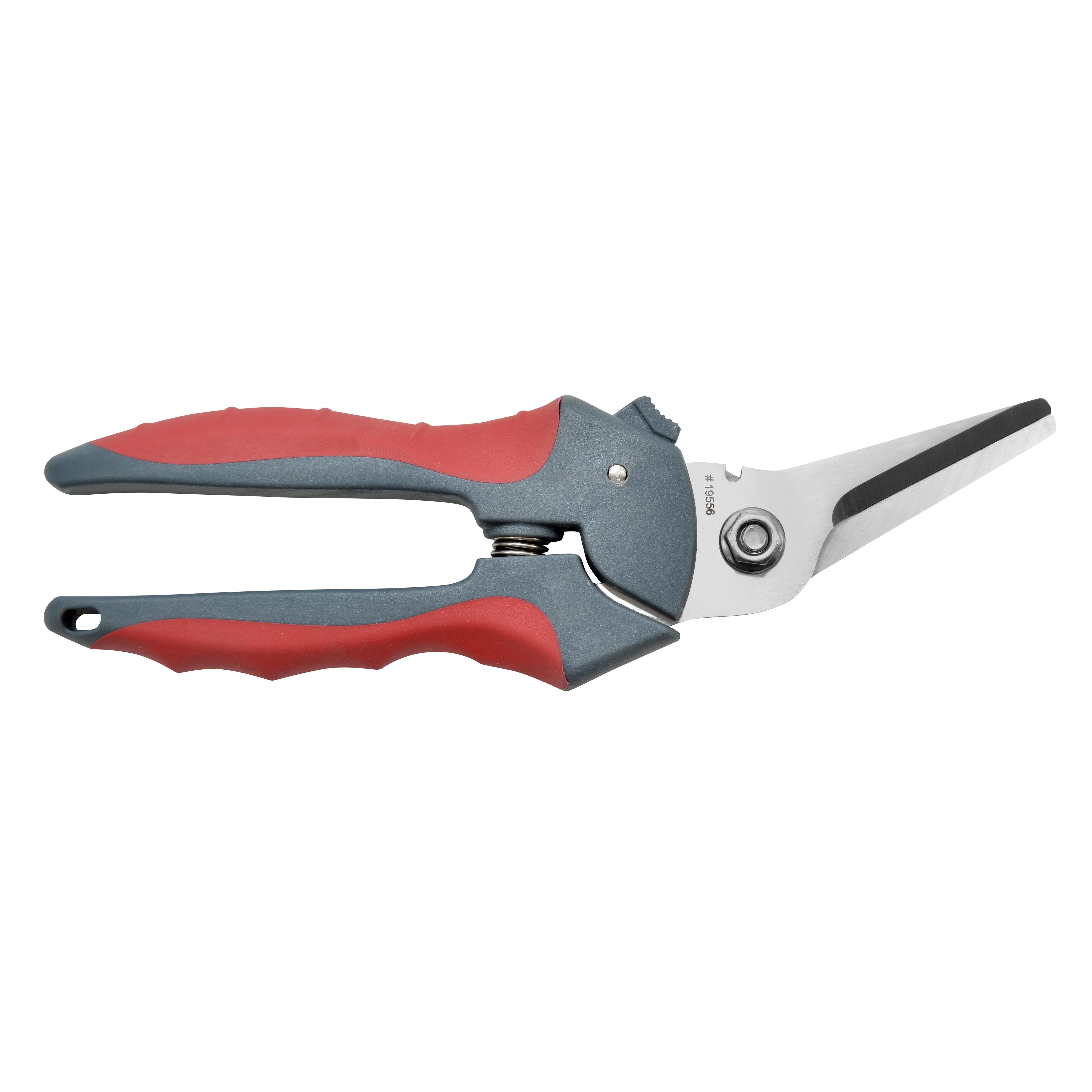 Clauss 8" Titanium Bonded Spring-Assist Bent Snip - Image 5