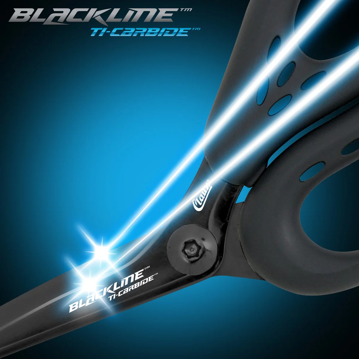 Clauss 9" Blackline Titanium Carbide Shear - Image 4