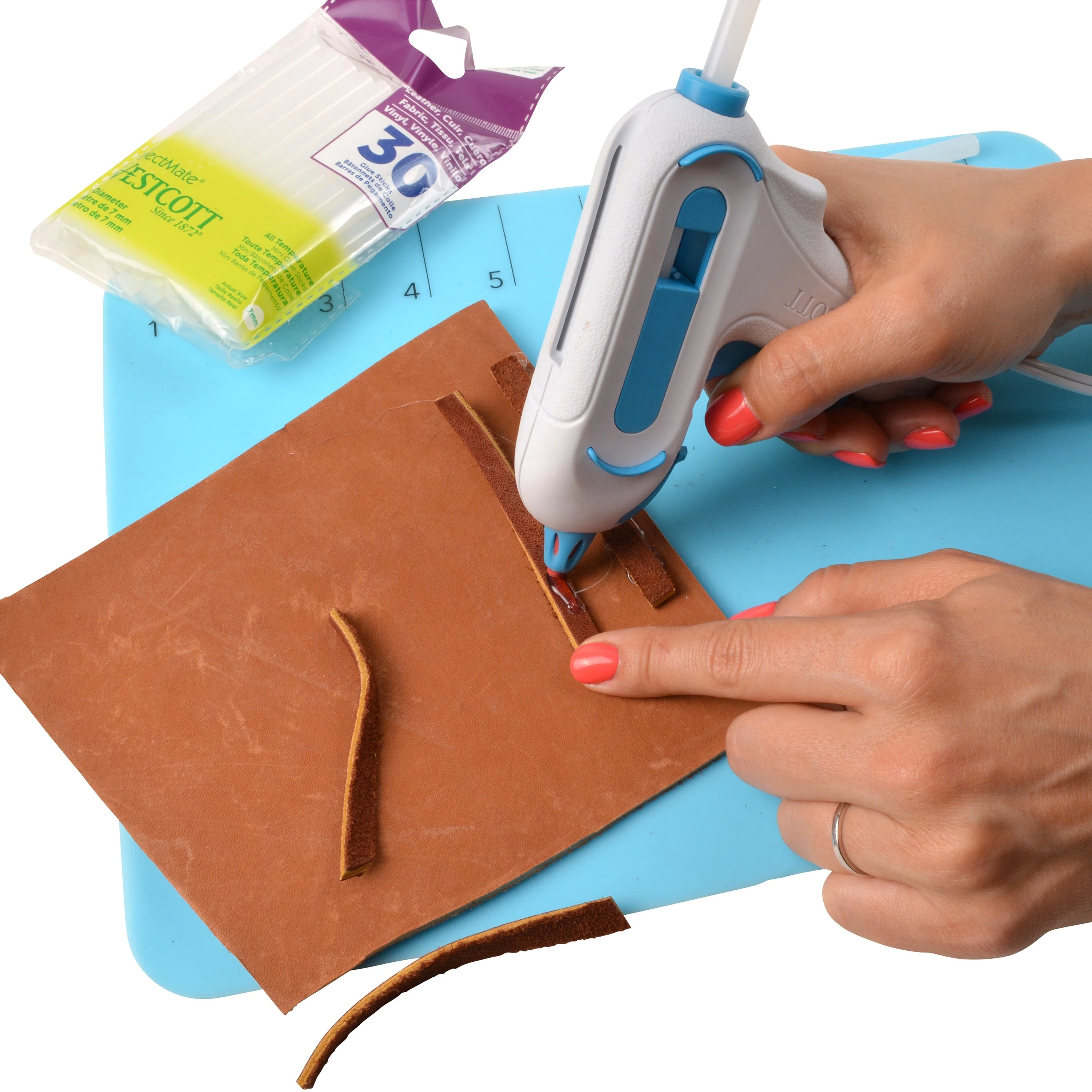 Premium All Temperature Mini Glue Sticks, Leather/Fabric/Vinyl Formulation (17114) - Image 4