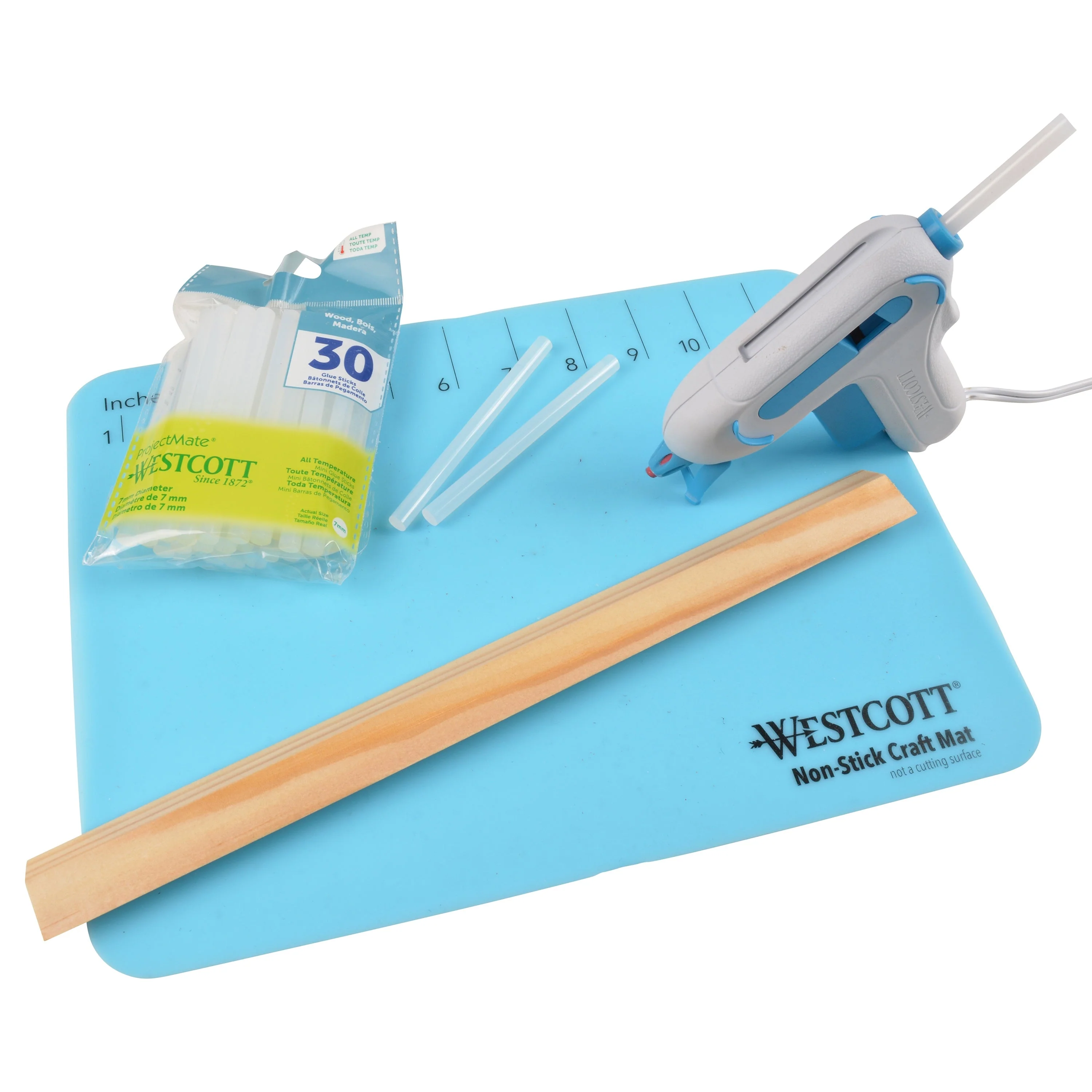 Premium All Temperature Mini Glue Sticks, Wood Formulation (17115) - Image 4