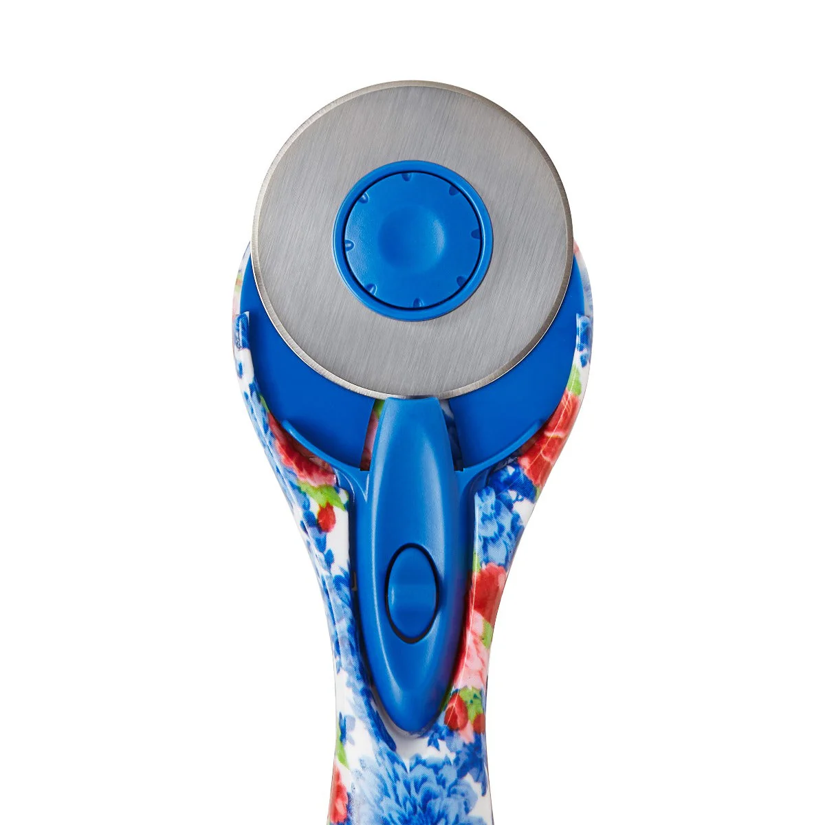 The Pioneer Woman Blue Heritage Floral 45mm Rotary & 8" Fashion Scissors Set (55891-PARENT) - Image 5