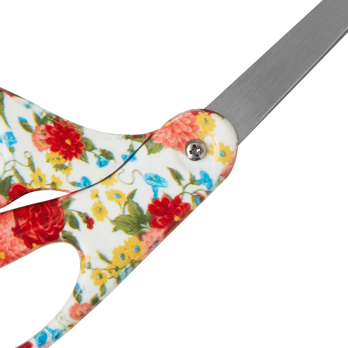 The Pioneer Woman White Sweet Rose 45mm Rotary & 8"" Fashion Scissors Set (55893-PARENT) - Image 6