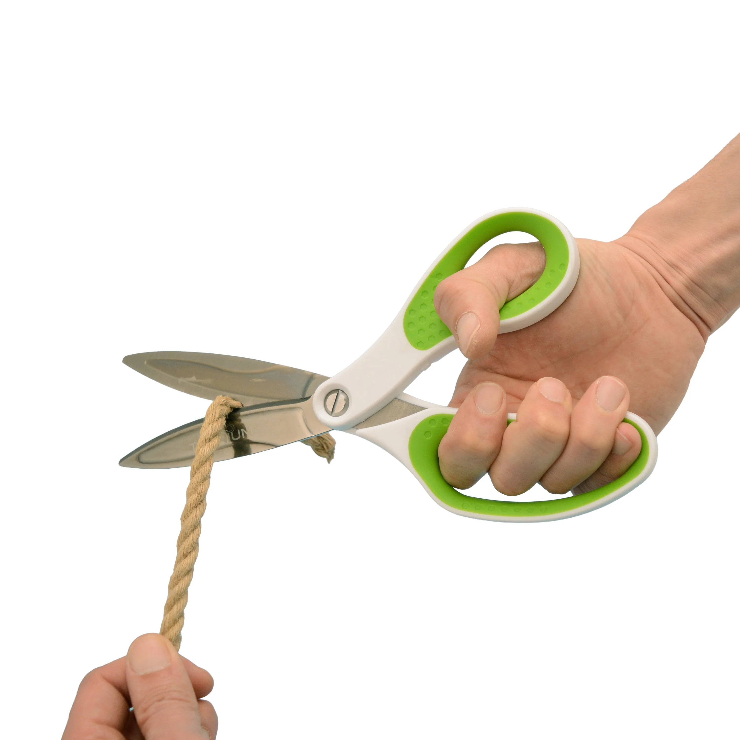 Westcott 10" CarboTitanium Industrial Strength DIY and Crafting Scissors for at Home or Worksite, Green/White (00971-Parent) - Image 5