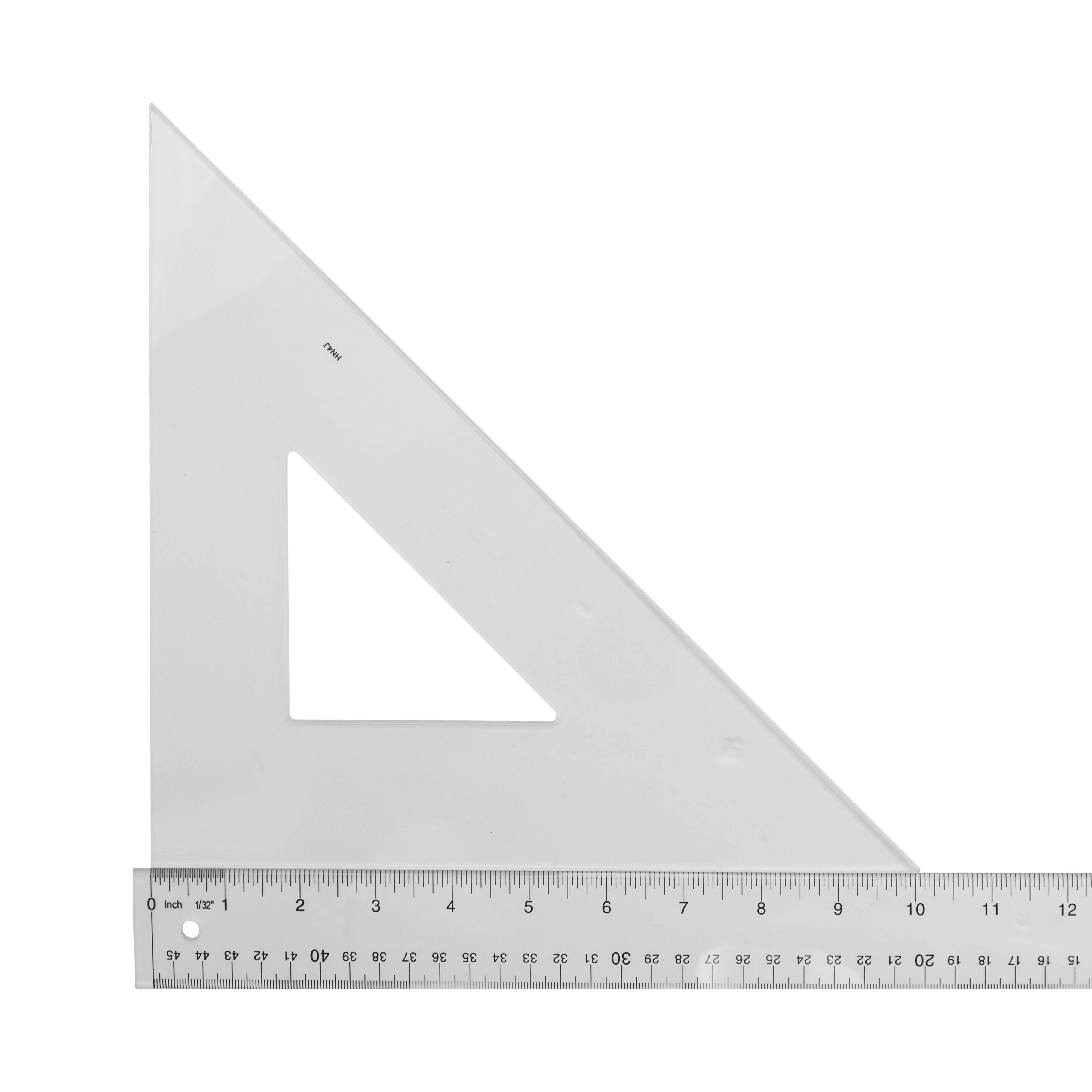Westcott 10" Styrene Triangle (45° /90°) (S450-10)