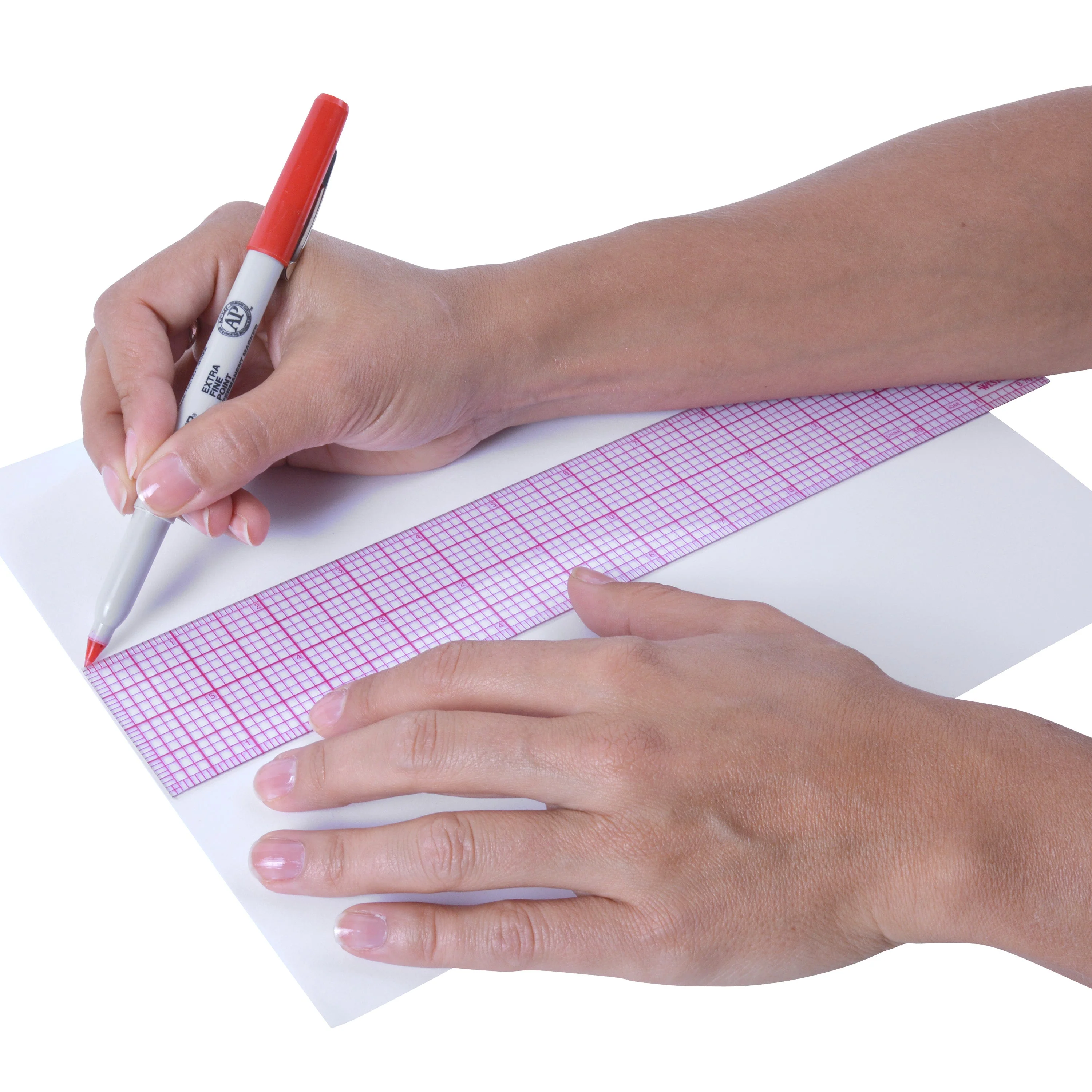 Westcott 12" 8ths Beveled Ruler (B-70) - Image 4