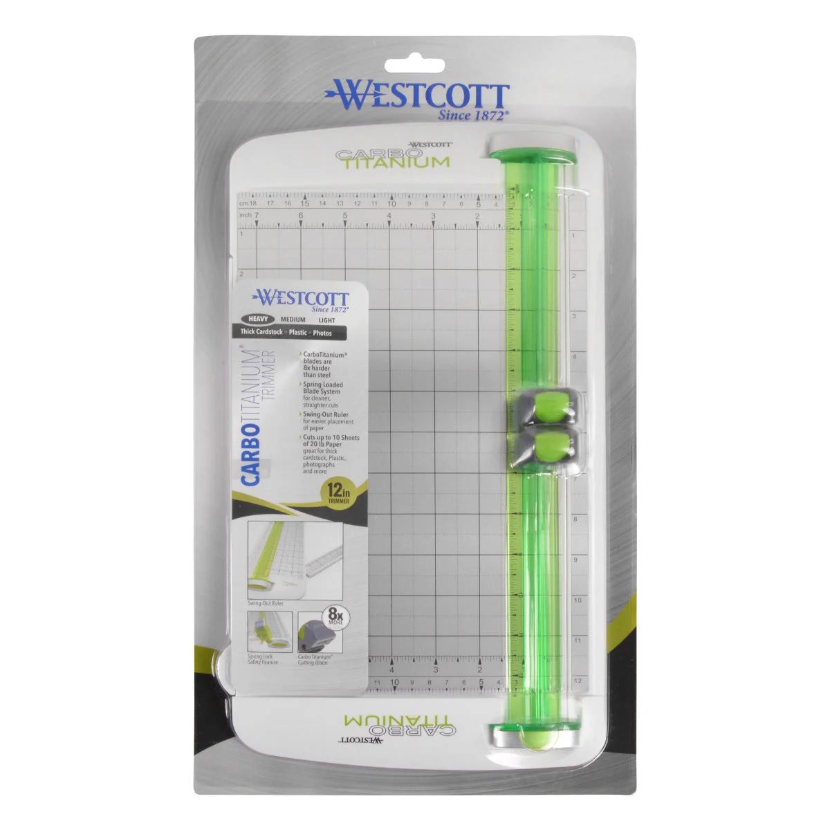Westcott 12" CarboTitanium Bonded Wide Body Personal Trimmer (16719) - Image 4