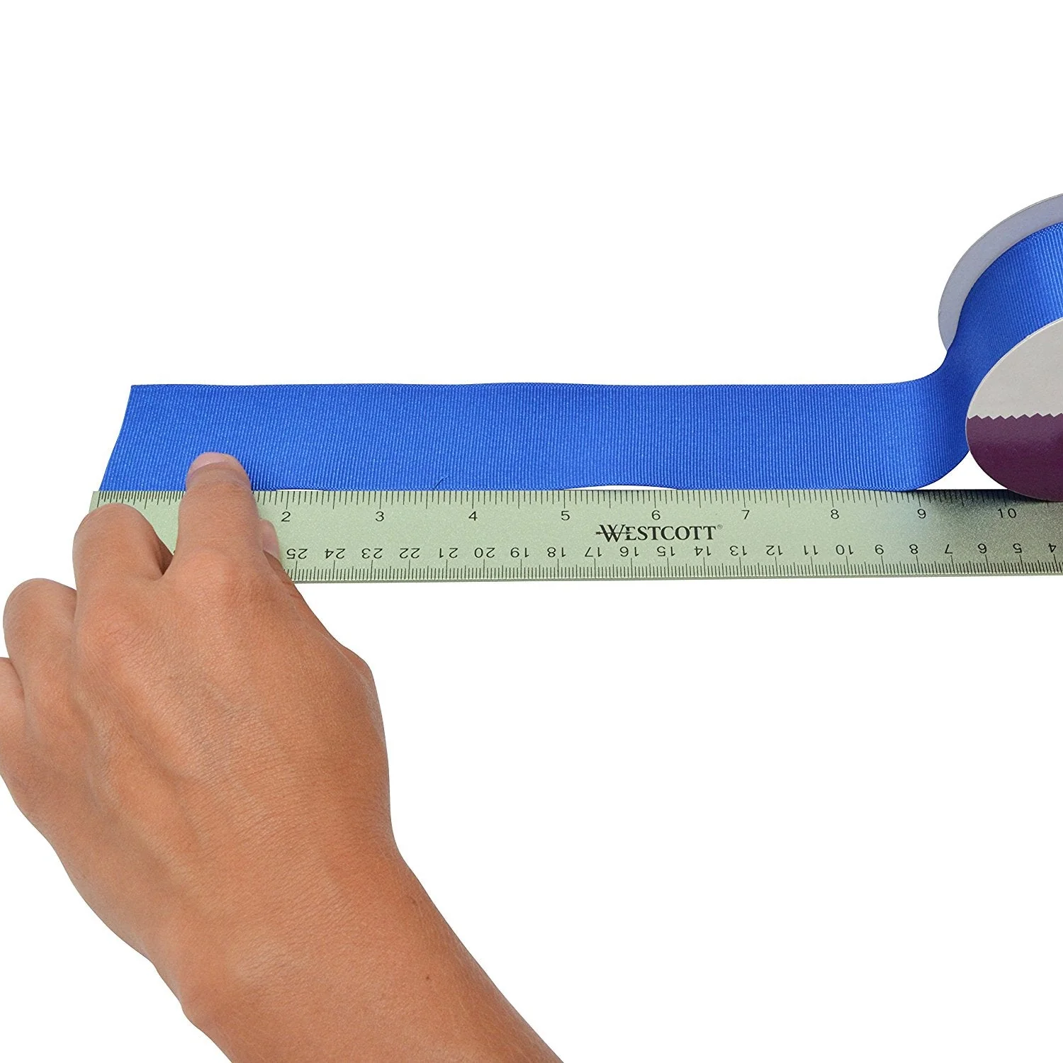 Westcott 12" English and Metric Anodized Aluminum Ruler, Assorted Colors (14174) - Image 5