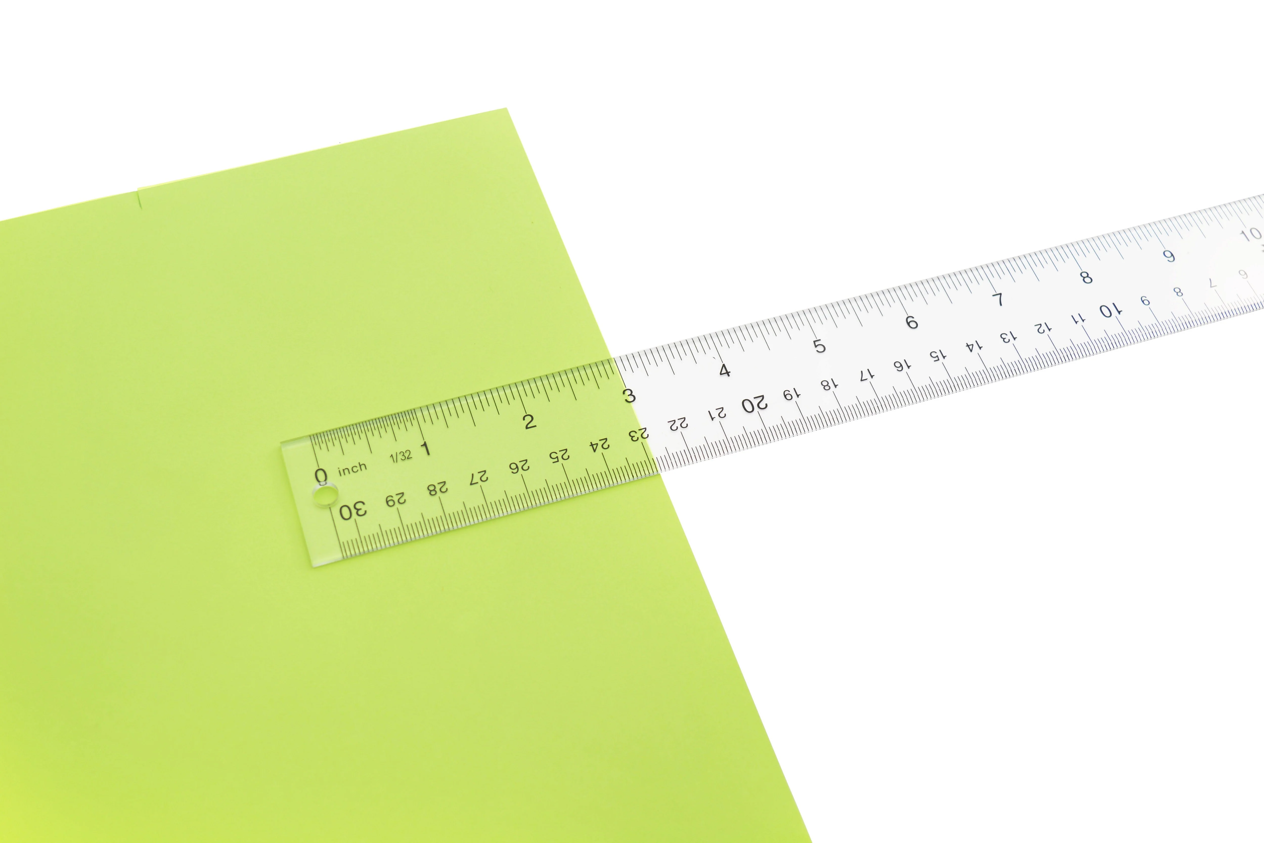 Westcott 12" Transparent Acrylic Ruler, Clear (10562) - Image 6