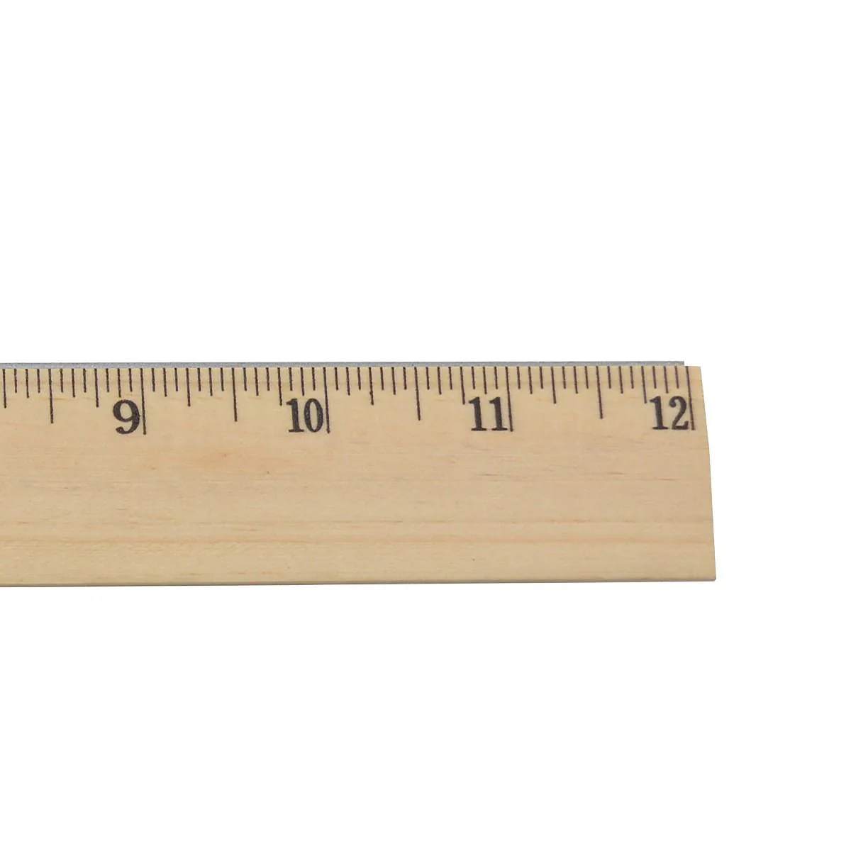 Westcott 12" Wood Ruler With Single Metal Edge (10381) - Image 6