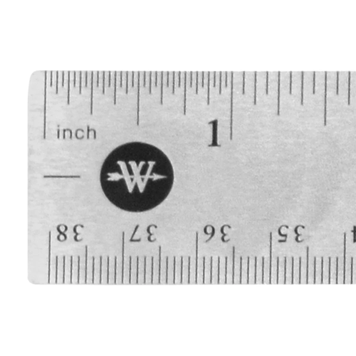 Westcott 15" Stainless Steel Office Ruler With Non Slip Cork Base (10416) - Image 9