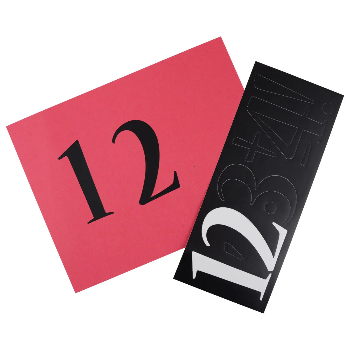 Westcott LetterCraft 4" Removable Vinyl Lettering, Nuevo Font, Black (15859) - Image 4