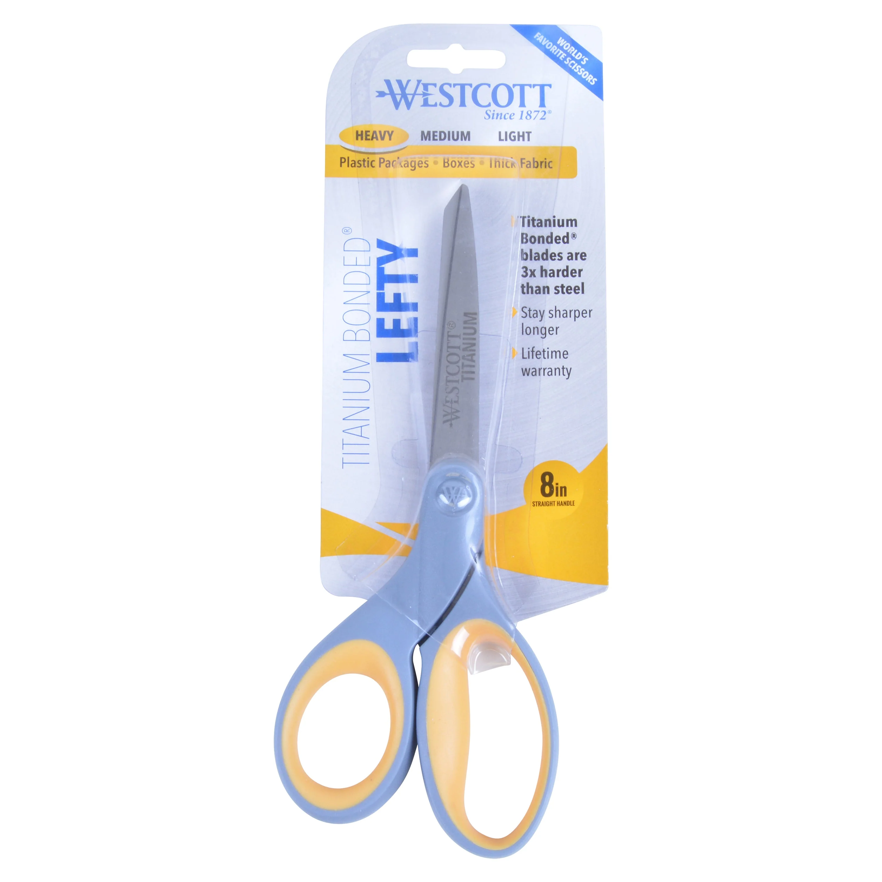 Westcott 8-Inch Lefty Titanium Bonded Scissors (15917) - Image 5