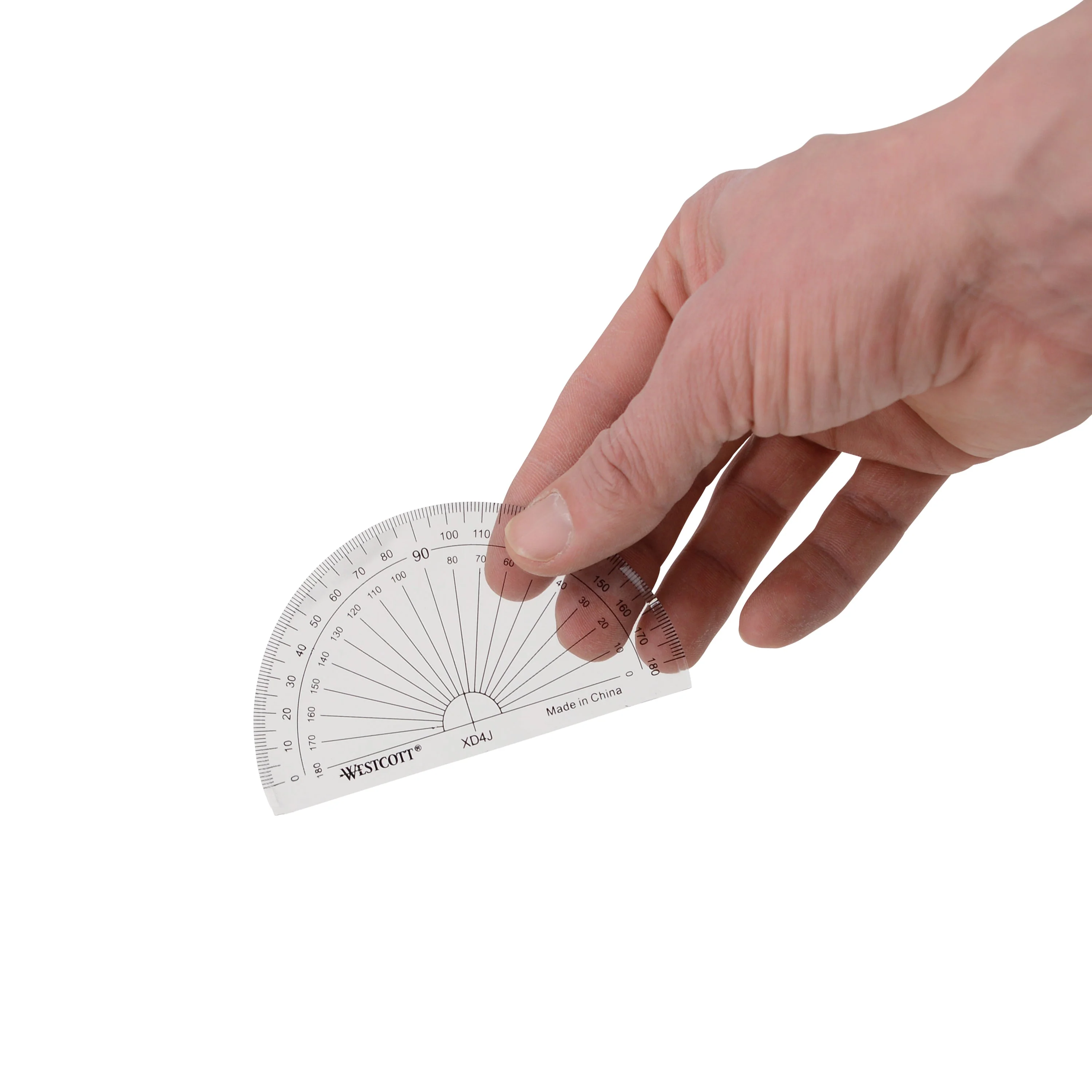 Westcott 180° Protractor, 4-Inch (12925) - Image 2
