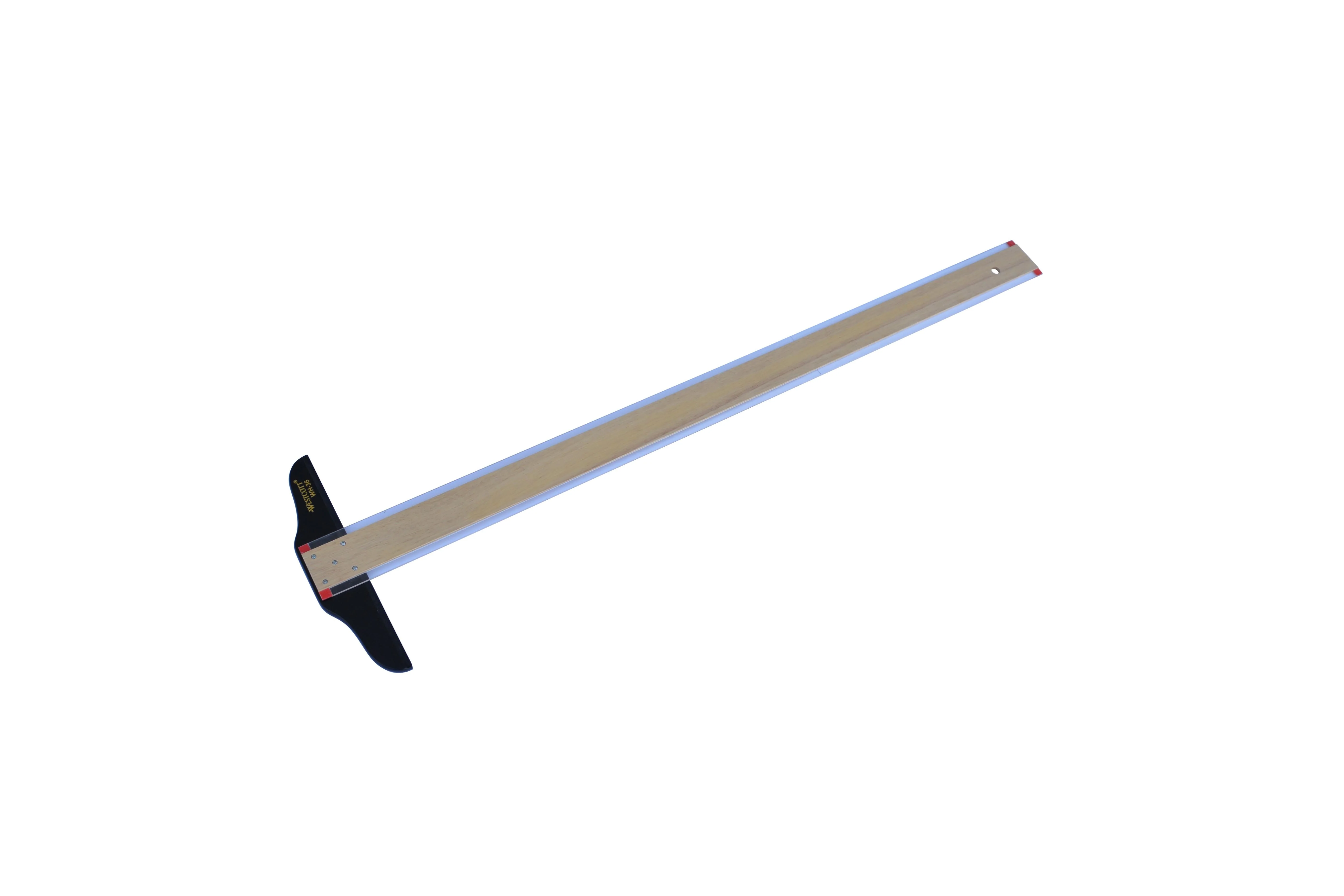 Westcott 36-Inch Fixed Head T-Square, Wood (WH-36) - Image 3