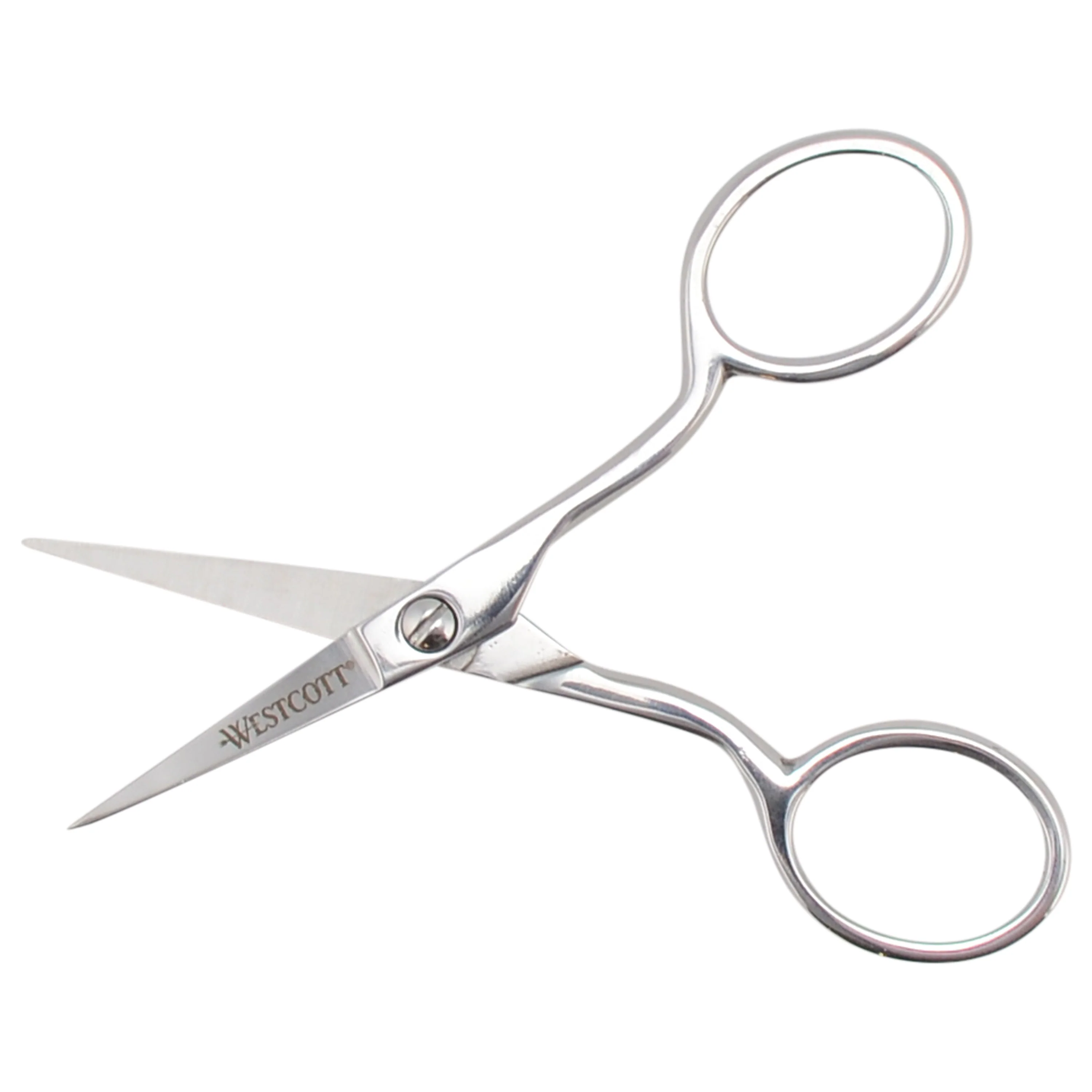 Westcott 4in Forged Paper and Fabric Scissors, Precision Scissors for Embroidery Detail, Sewing and Crafts (00762-PARENT) - Image 7