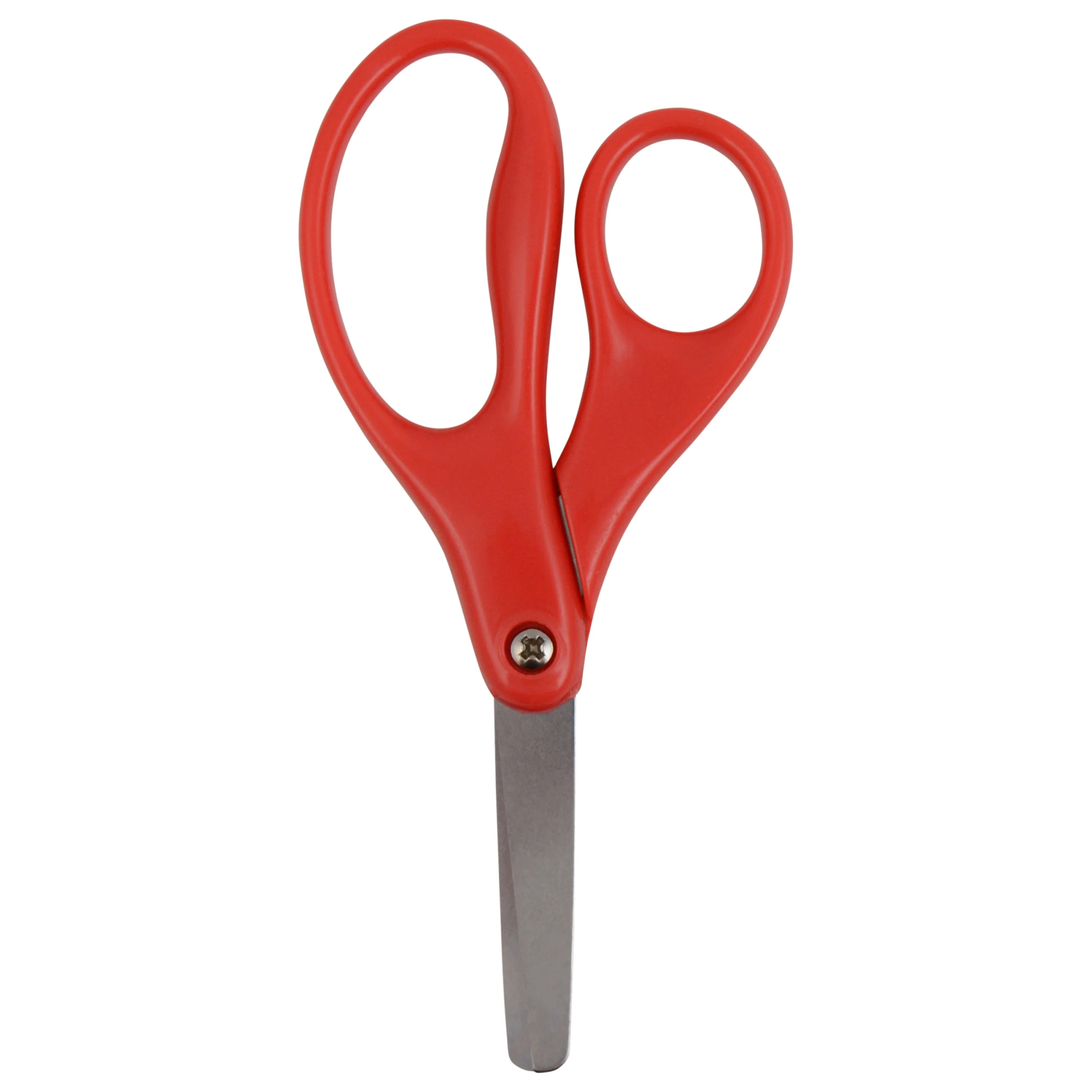 Westcott 5" Blunt-Tip Scissors for Kids Ages 4-7 - Scissors for School or Crafting - Back to School Supplies - Red, Blue (17301-PARENT) - Image 6
