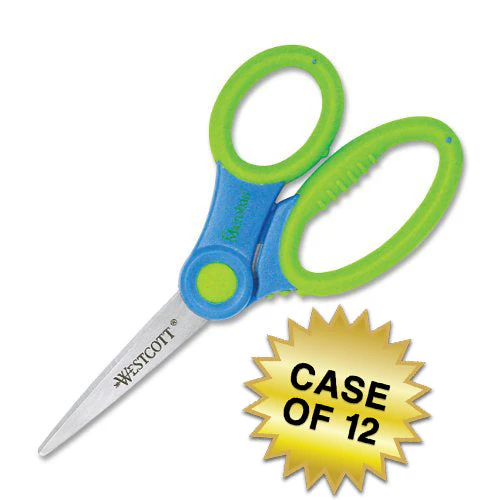 Westcott 5" Scissors with Anti-Microbial Protection, Pointed (14597) - Image 6