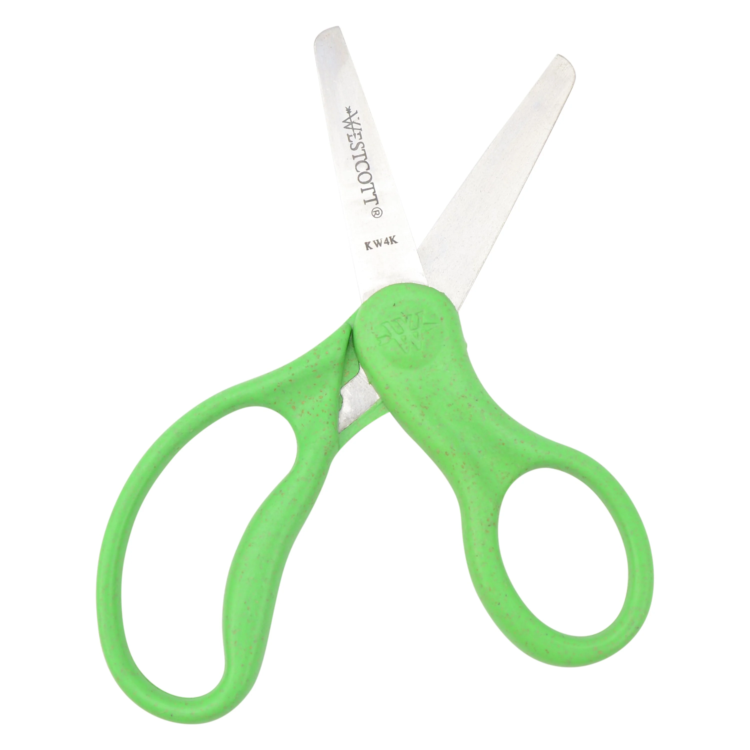 Westcott 5" KleenEarth Scissors 12-Pack, for Kids Ages 4+, Recycled Scissors for School and Craft Projects (00850-PARENT) - Image 6