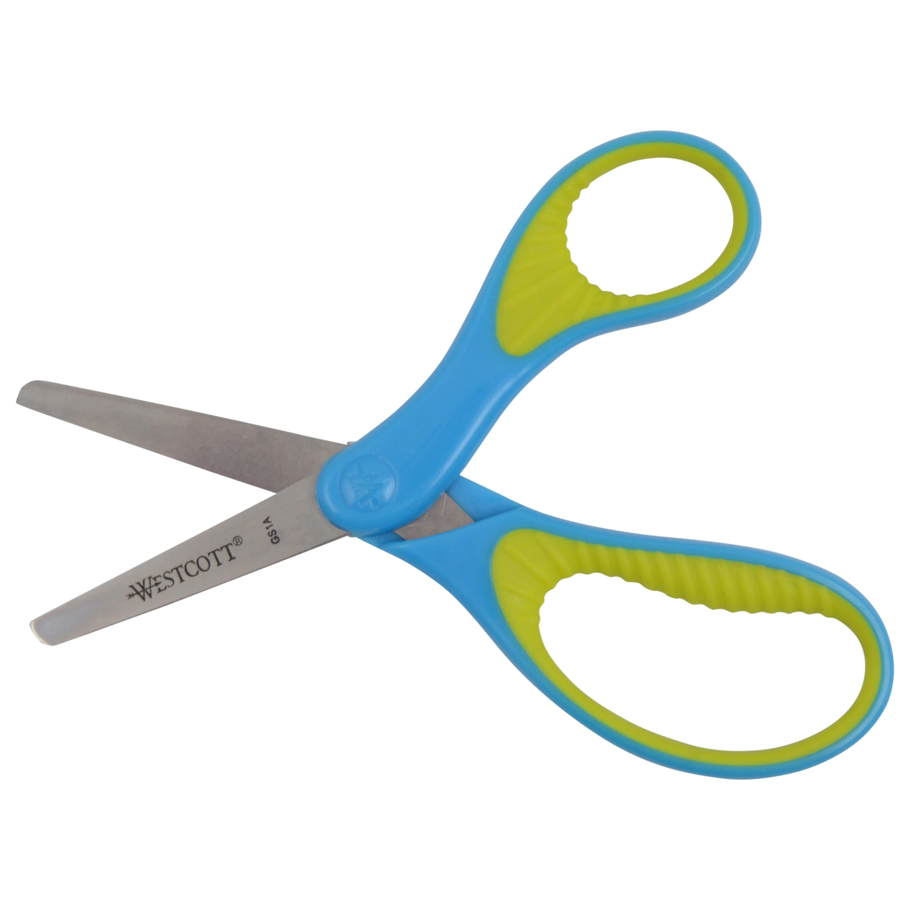 Westcott 5" Soft Handle Blunt-Tip Scissors for Kids Ages 4-7 - Scissors for School or Crafting - Back to School Supplies - Red/Pink, Blue/Green (17303-PARENT) - Image 9