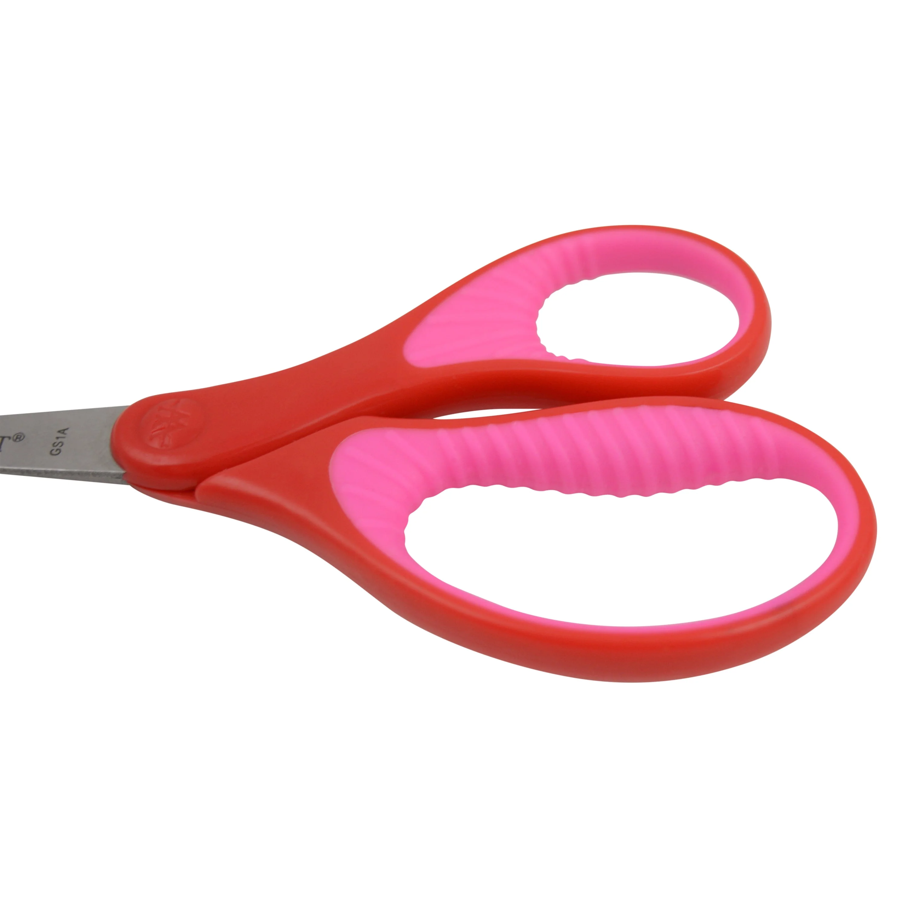 Westcott 5" Soft Handle Pointed-Tip Scissors for Kids Ages 6-8 - Scissors for School or Crafting - Back to School Supplies - Red/Pink, Blue/Green (17304-PARENT) - Image 4