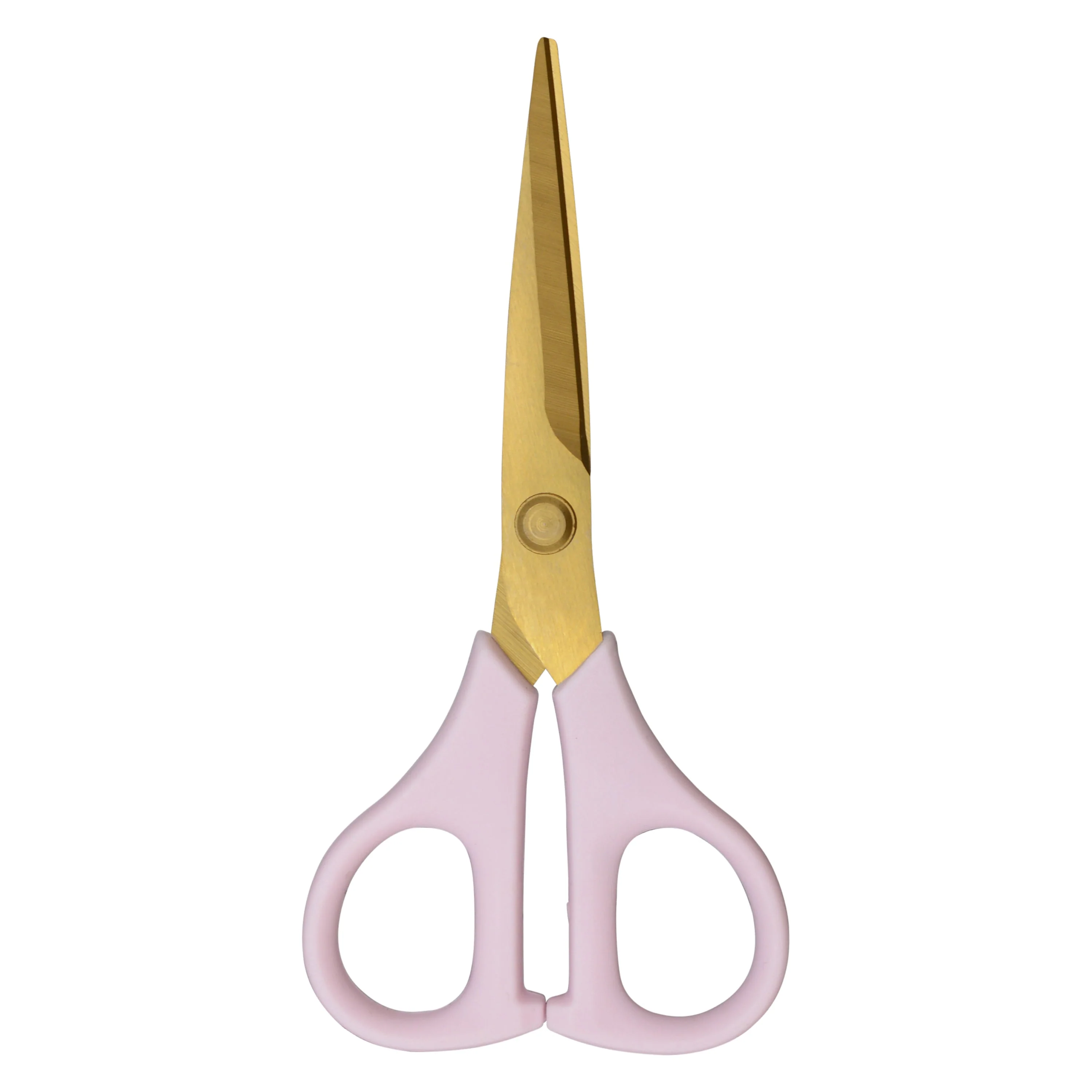 Westcott 5in All Purpose Kitchen Snips for Herbs, Pink with Gold Blade (00822) - Image 2