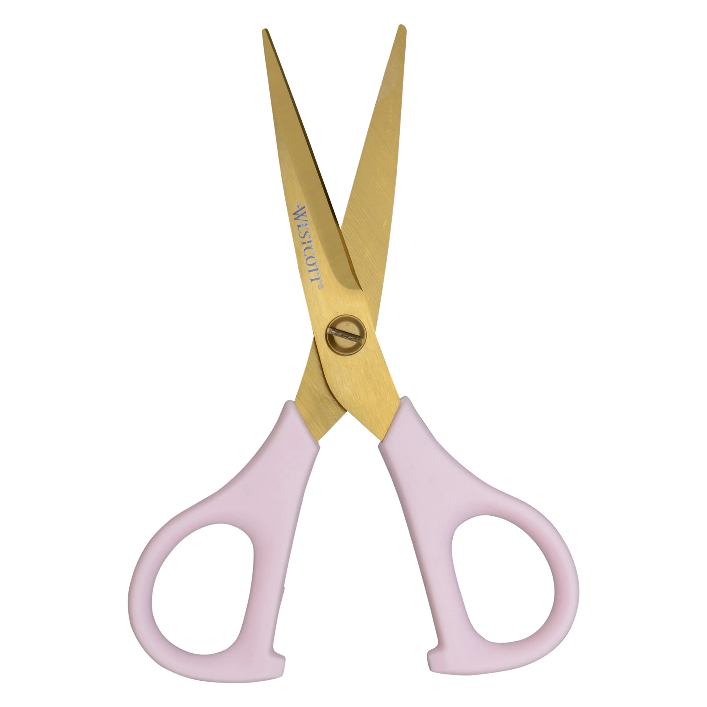Westcott 5in All Purpose Kitchen Snips for Herbs, Pink with Gold Blade (00822) - Image 4