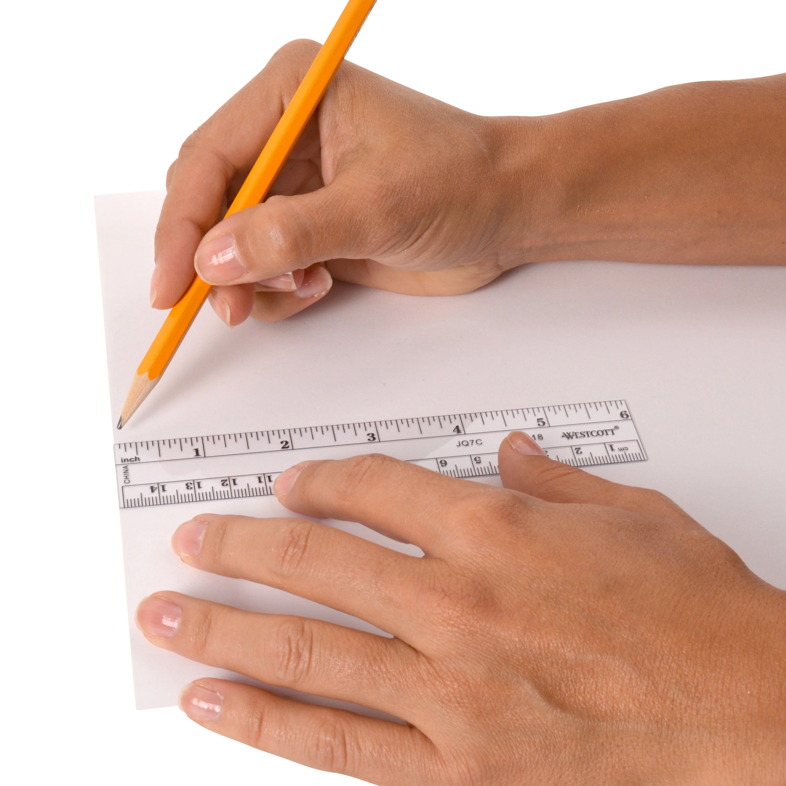 Westcott 6" Flexible Inch/Metric Ruler, Bulk Packed (Box of 100) (18-BP) - Image 2