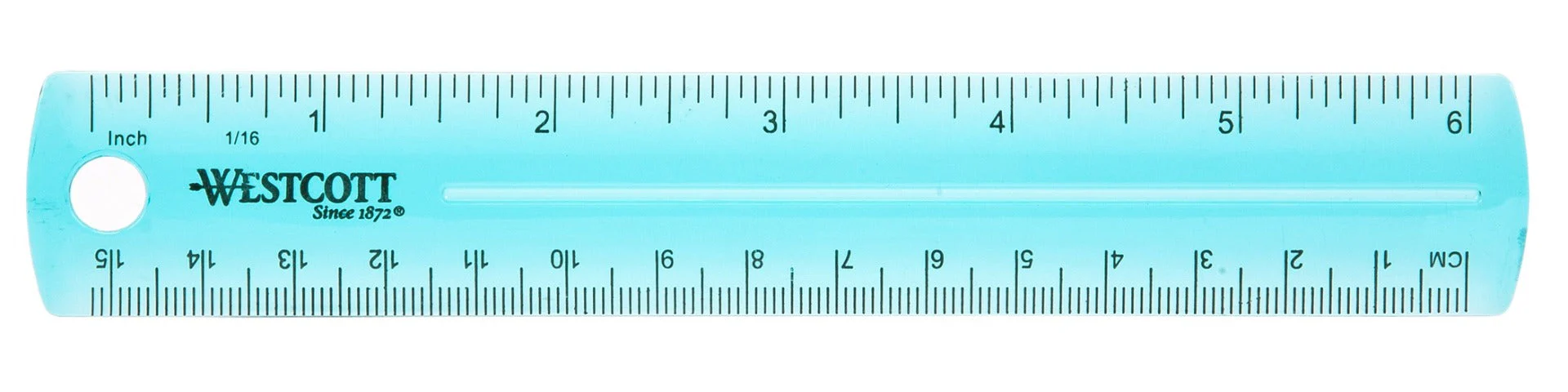 Westcott 6" Plastic Ruler, Assorted Colors (00412) - Image 6