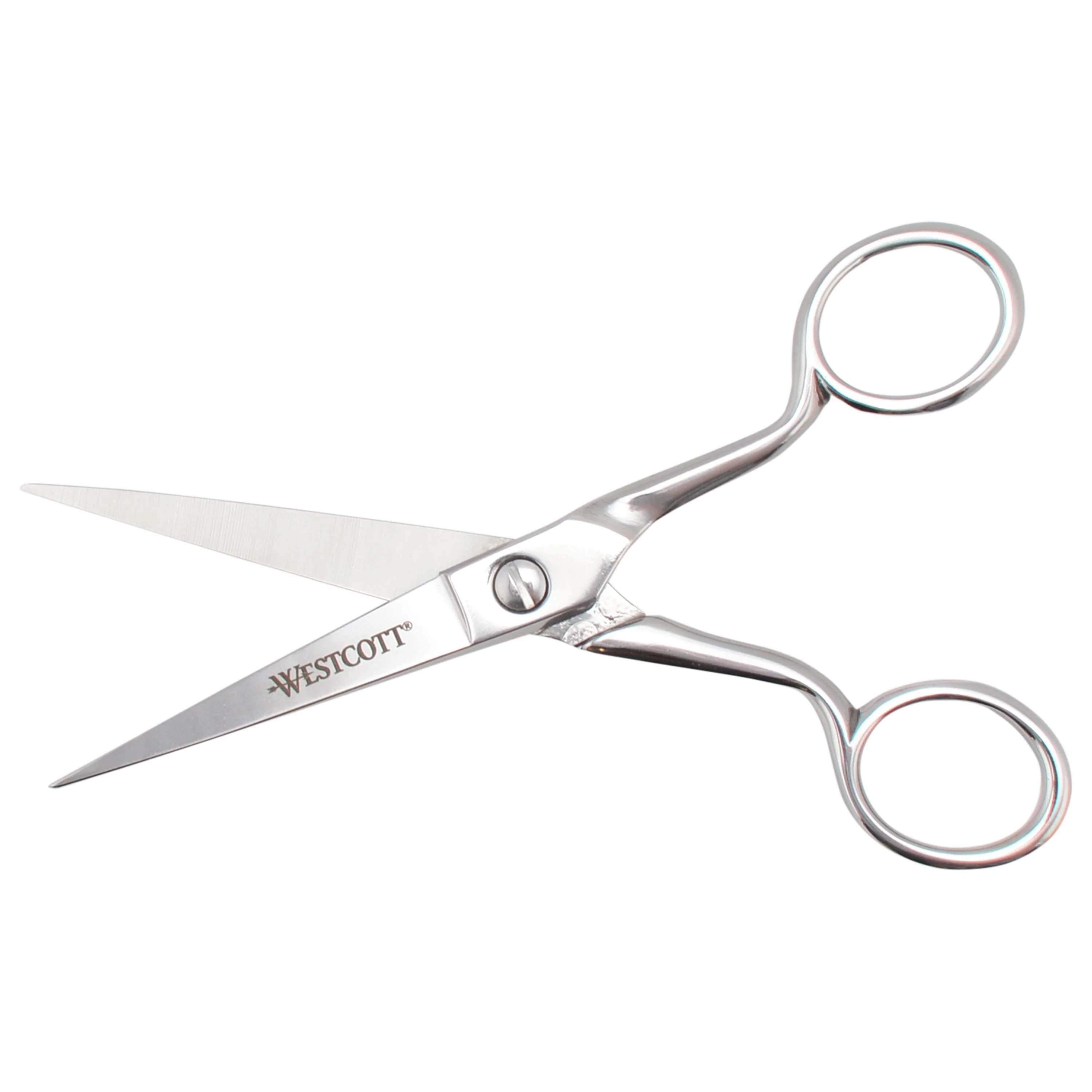 Westcott 6in Forged Paper and Fabric Scissors, Precision Scissors for Sewing and Crafts, Art, Office (00763-PARENT) - Image 9