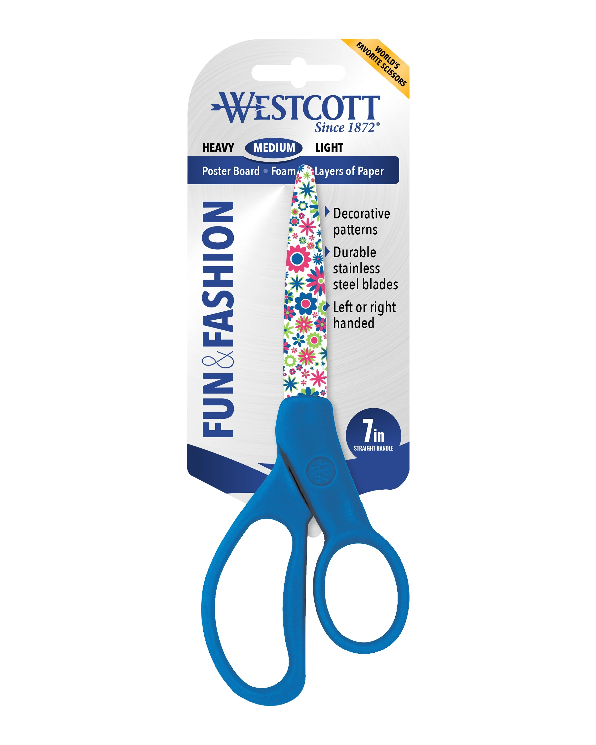 Westcott 7" Fun and Fashionable Student Scissors (16401) - Image 5
