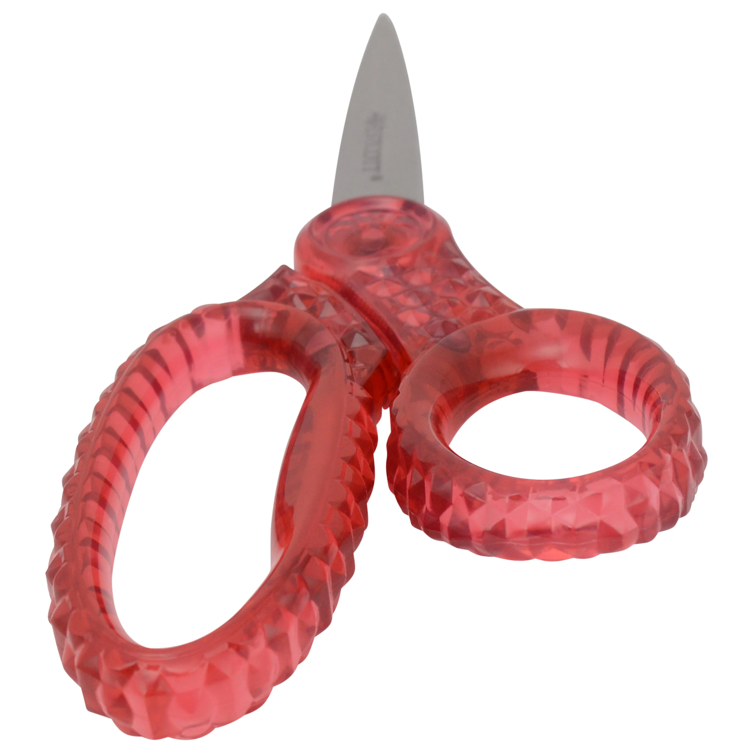 Westcott 7" GEM Crystal-Design Student Scissors, for Kids Aged 12+ - Scissors for School, Craft, Home, DIY, Classroom - Pink (00704-PARENT) - Image 4