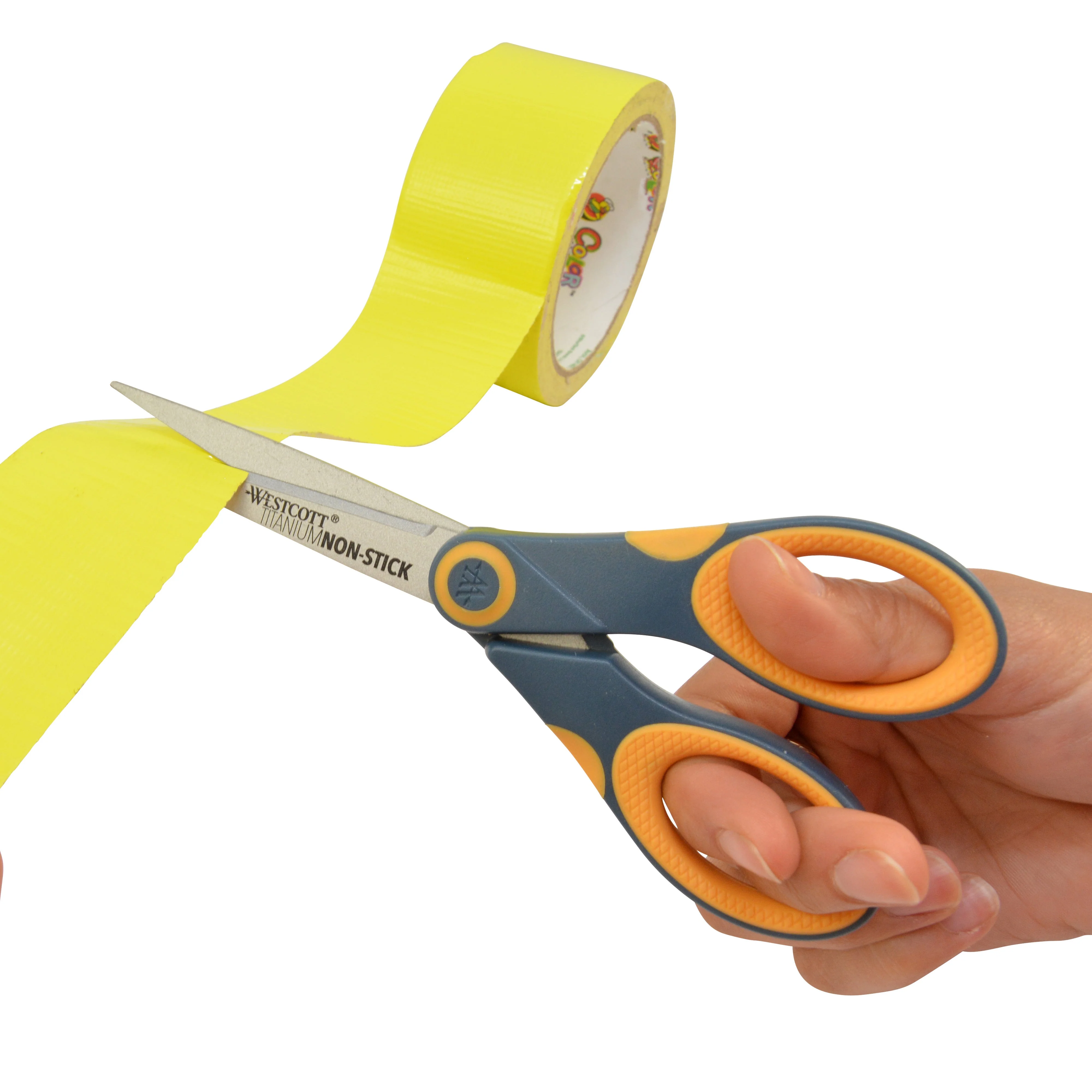 Westcott 7" Straight Titanium Bonded Non-Stick Scissors (14851) - Image 3