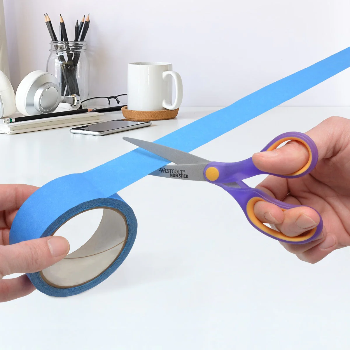 Westcott 7" Student Non-Stick Scissors (17832) - Image 13