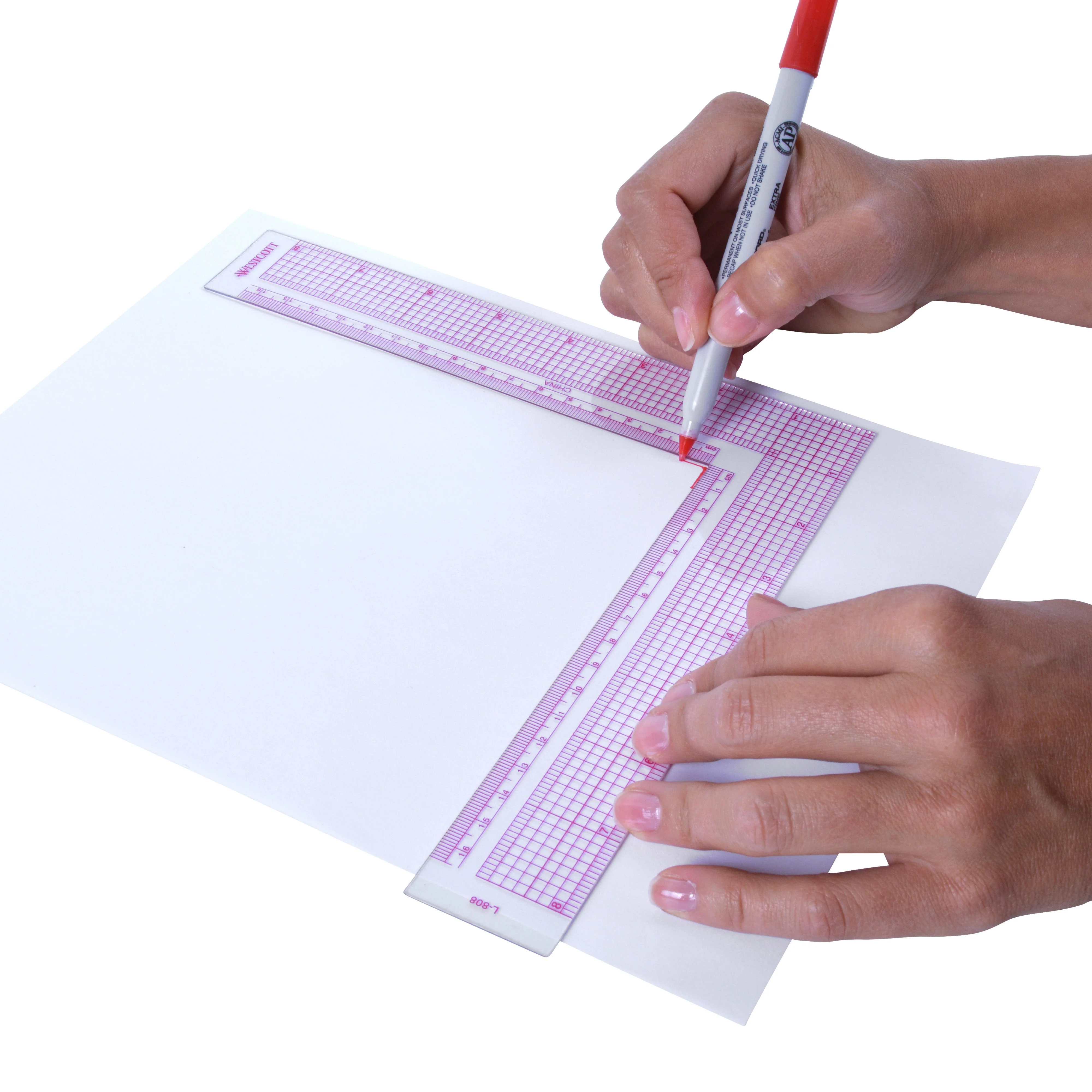 Westcott 8"/17cm L-Square Inch/Metric (L-808) - Image 4