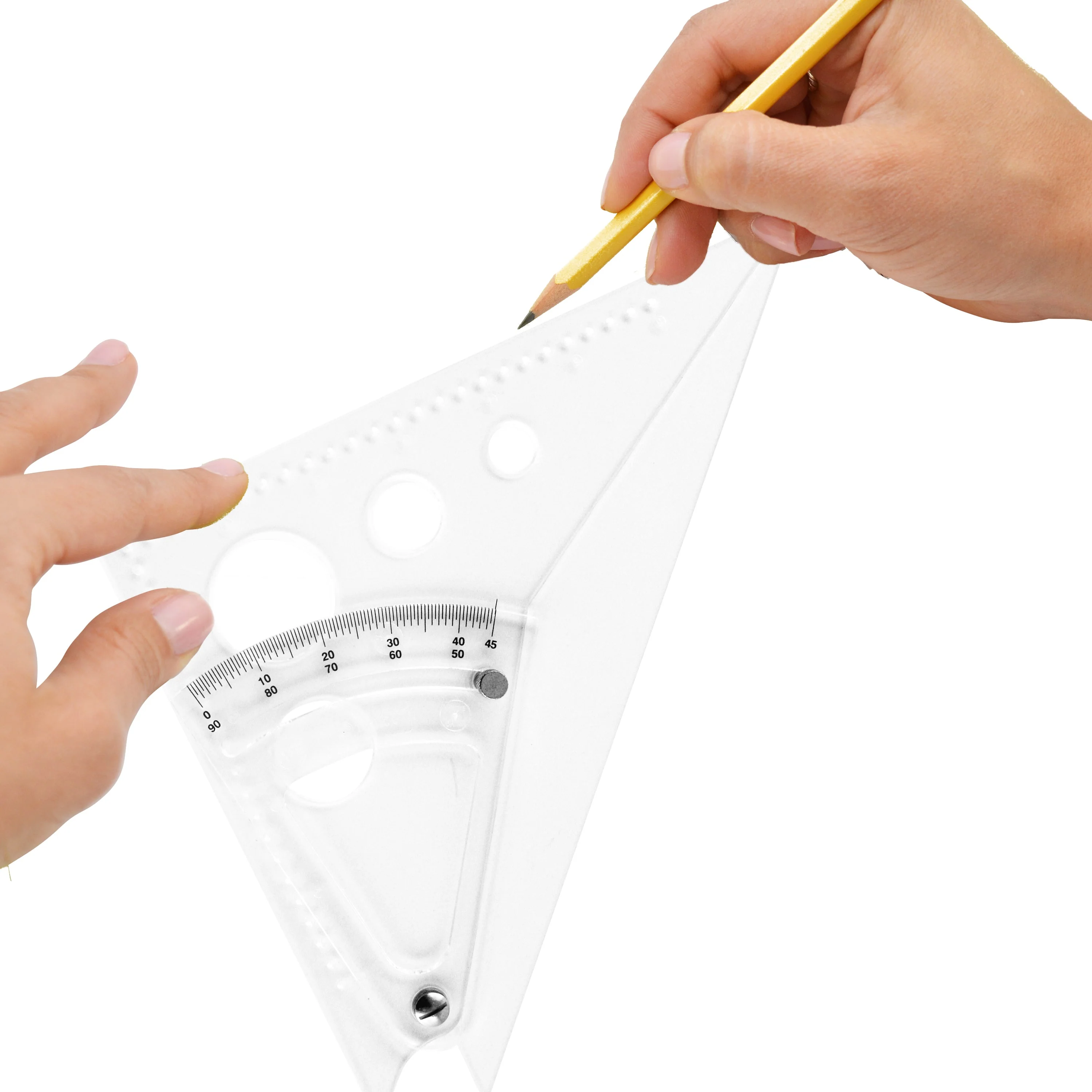 Westcott 8" Adjustable Triangle Scale (AT-8) - Image 7