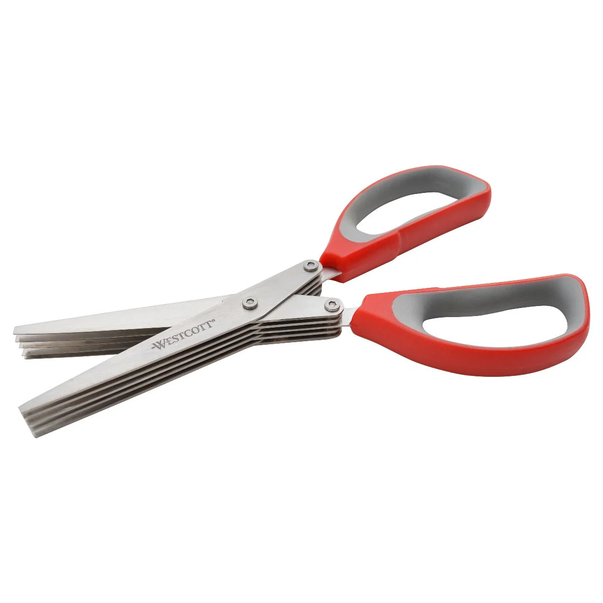 Westcott 8" All Purpose Shredder Scissor, Red (15471)