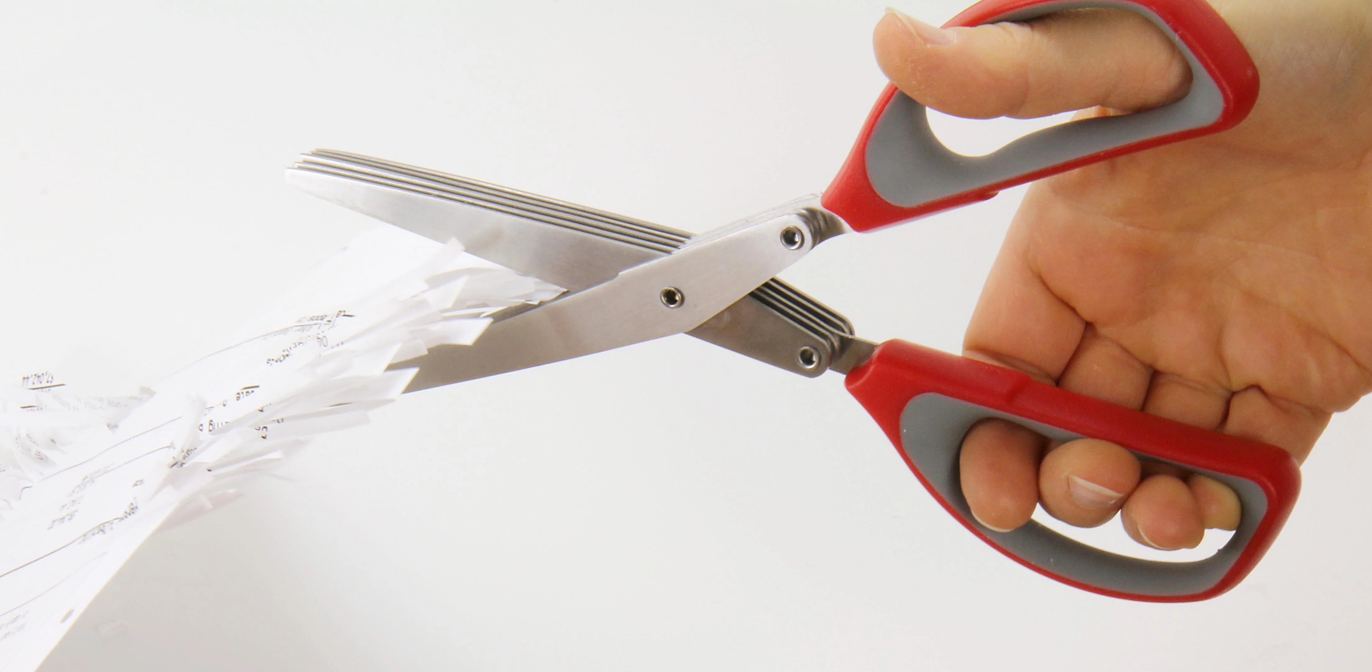 Westcott 8" All Purpose Shredder Scissor, Red (15471) - Image 2