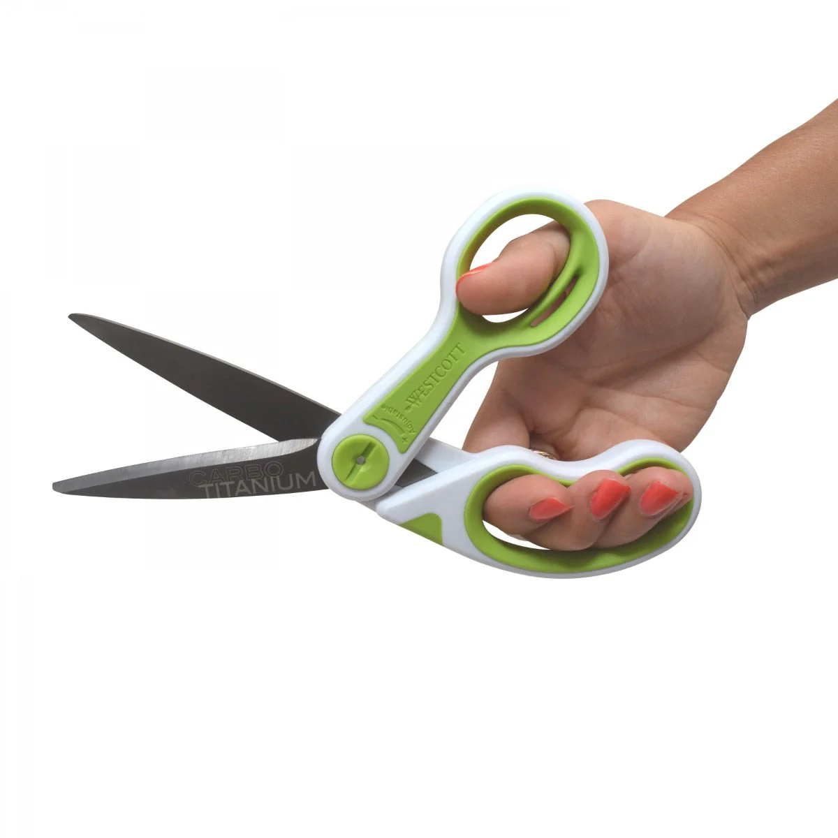 Westcott 8" Glide CarboTitanium Scissors, Bent (17444) - Image 4