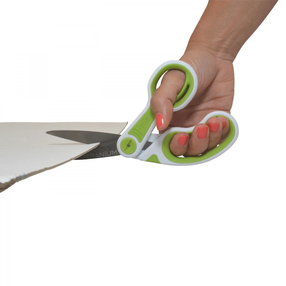 Westcott 8" Glide CarboTitanium Scissors, Bent (17444) - Image 5