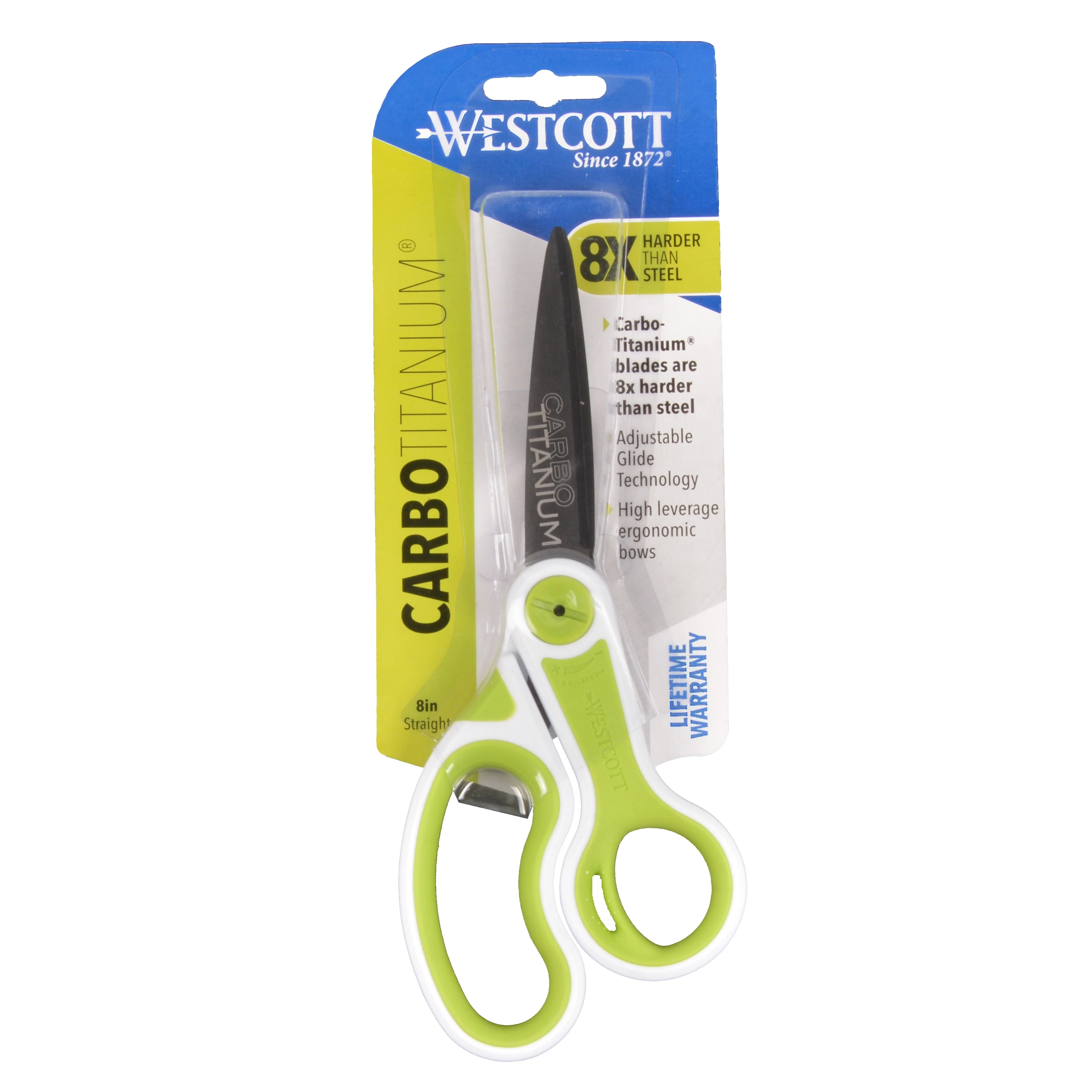 Westcott 8" Glide CarboTitanium Scissors, Straight (17443) - Image 2