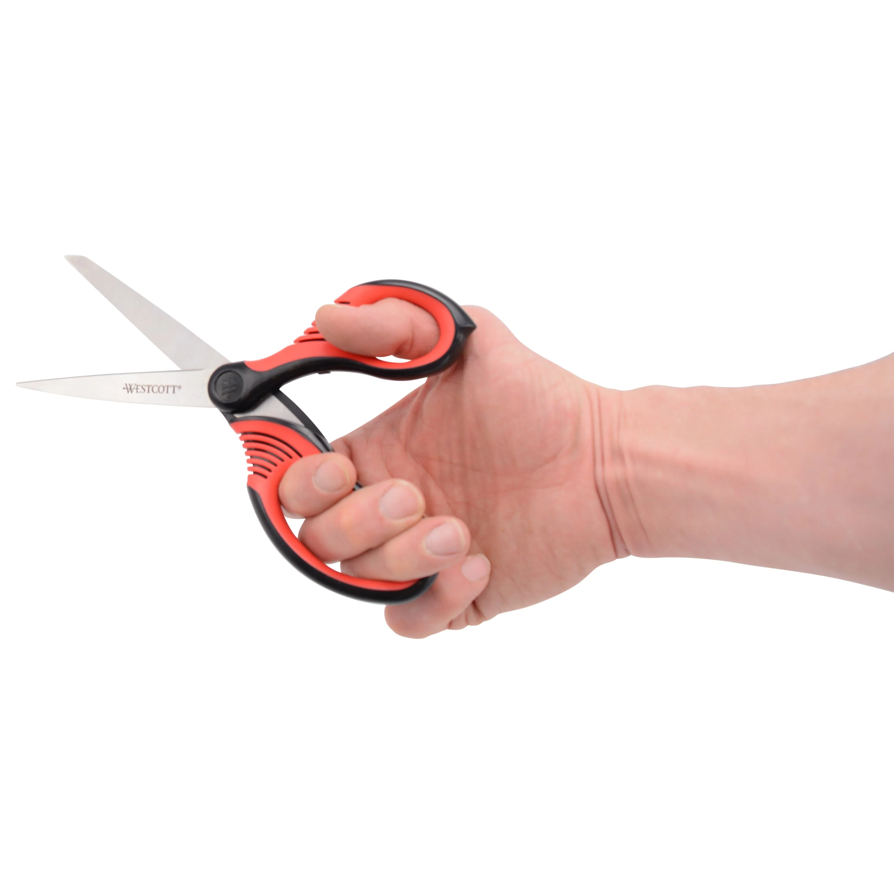Westcott 8-Inch Titanium-Bonded Premium Handle Scissors for Office and Home, Black/Red (00960-Parent) - Image 7