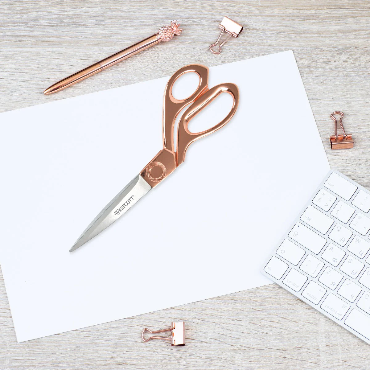 Westcott 8" Rose Gold Scissor (16968) - Image 9