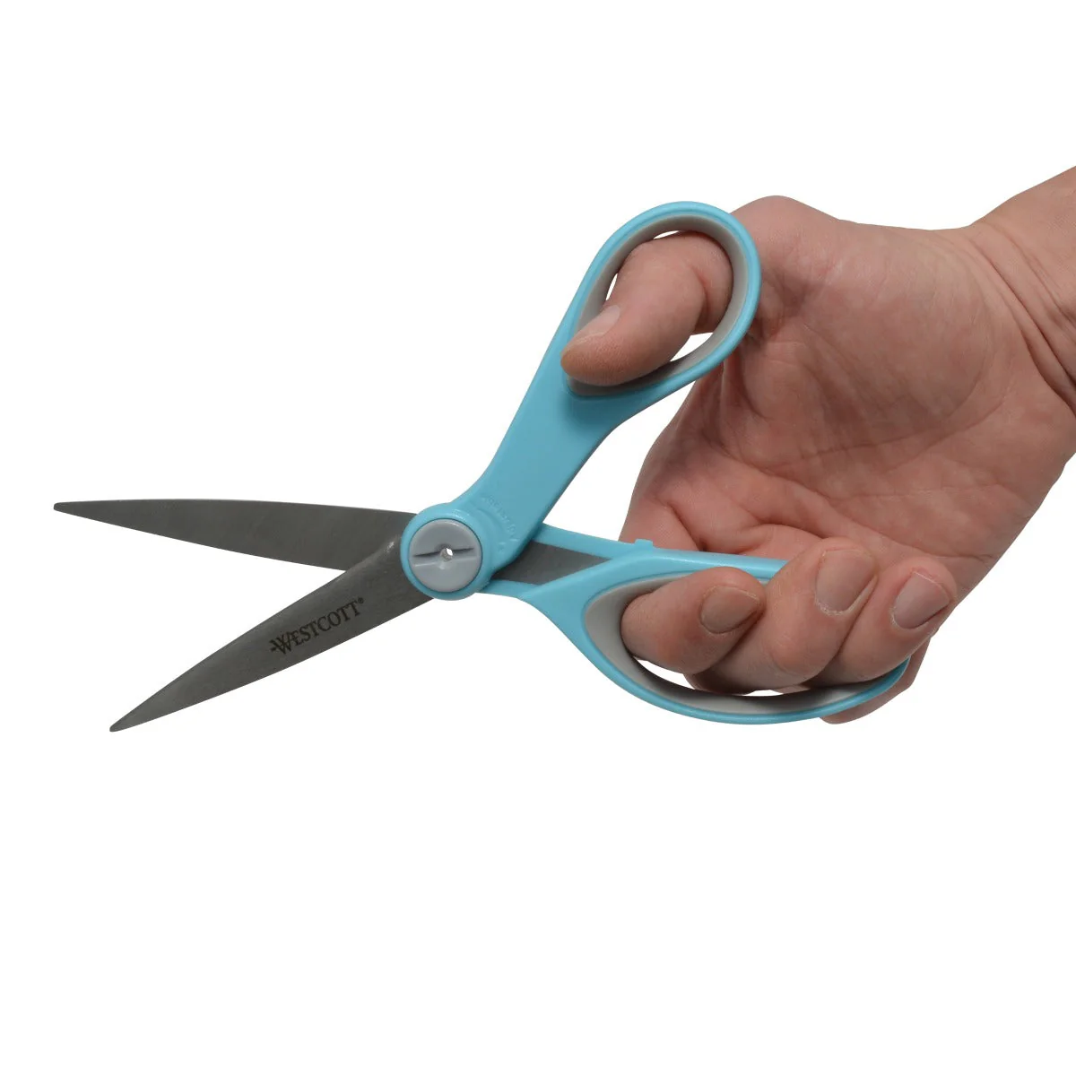 Westcott 8" Straight Stainless Steel Glide Scissors (17811) - Image 5