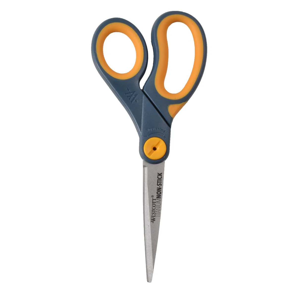 Westcott 8" Straight Titanium Bonded Non-Stick Scissors with Adjustable Glide Feature, 3 Pack - Image 6