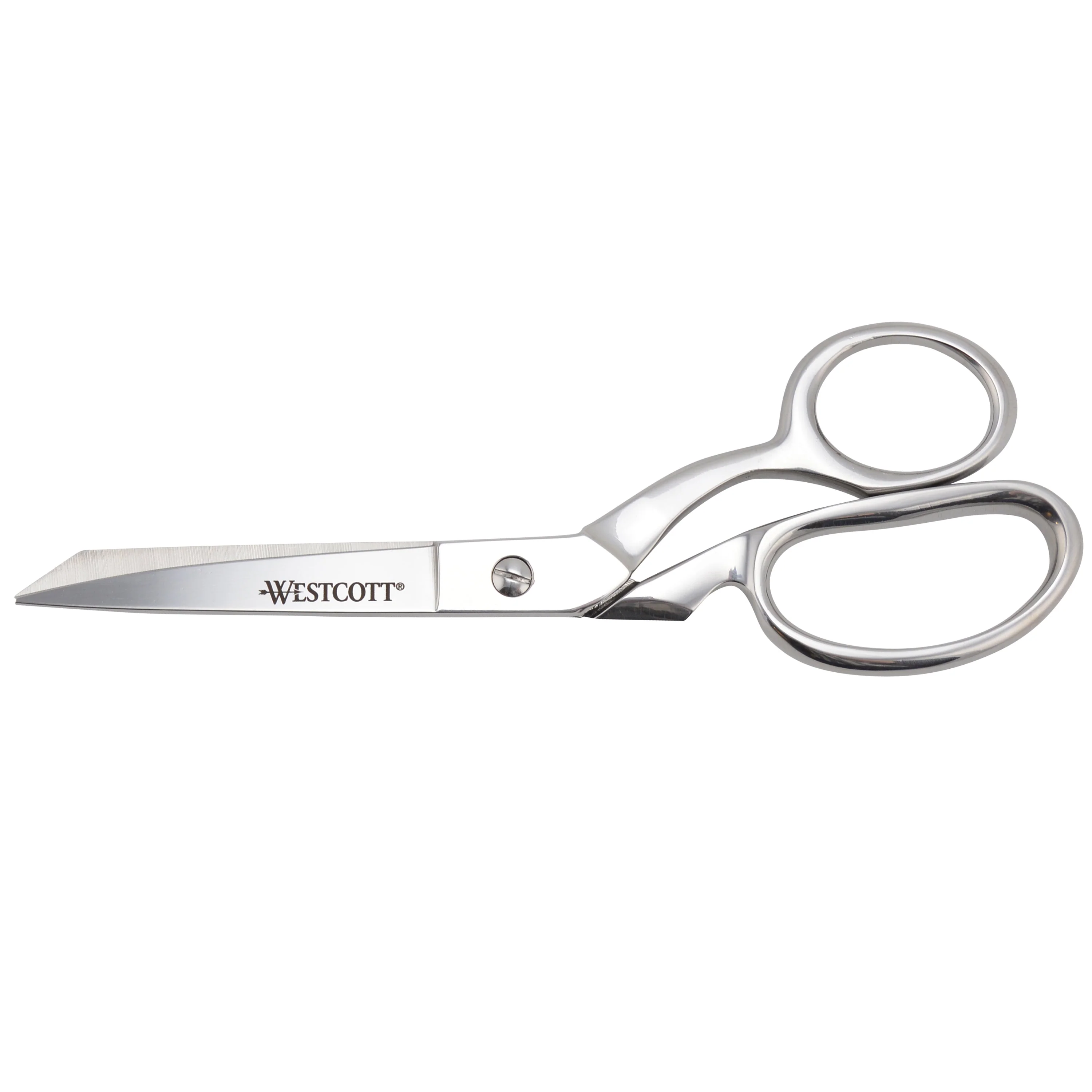 Westcott 8in Bent Forged Paper and Fabric Scissors, Heavy Duty, Knife-Edge for Sewing and Crafts, Art, Office (00761-PARENT)