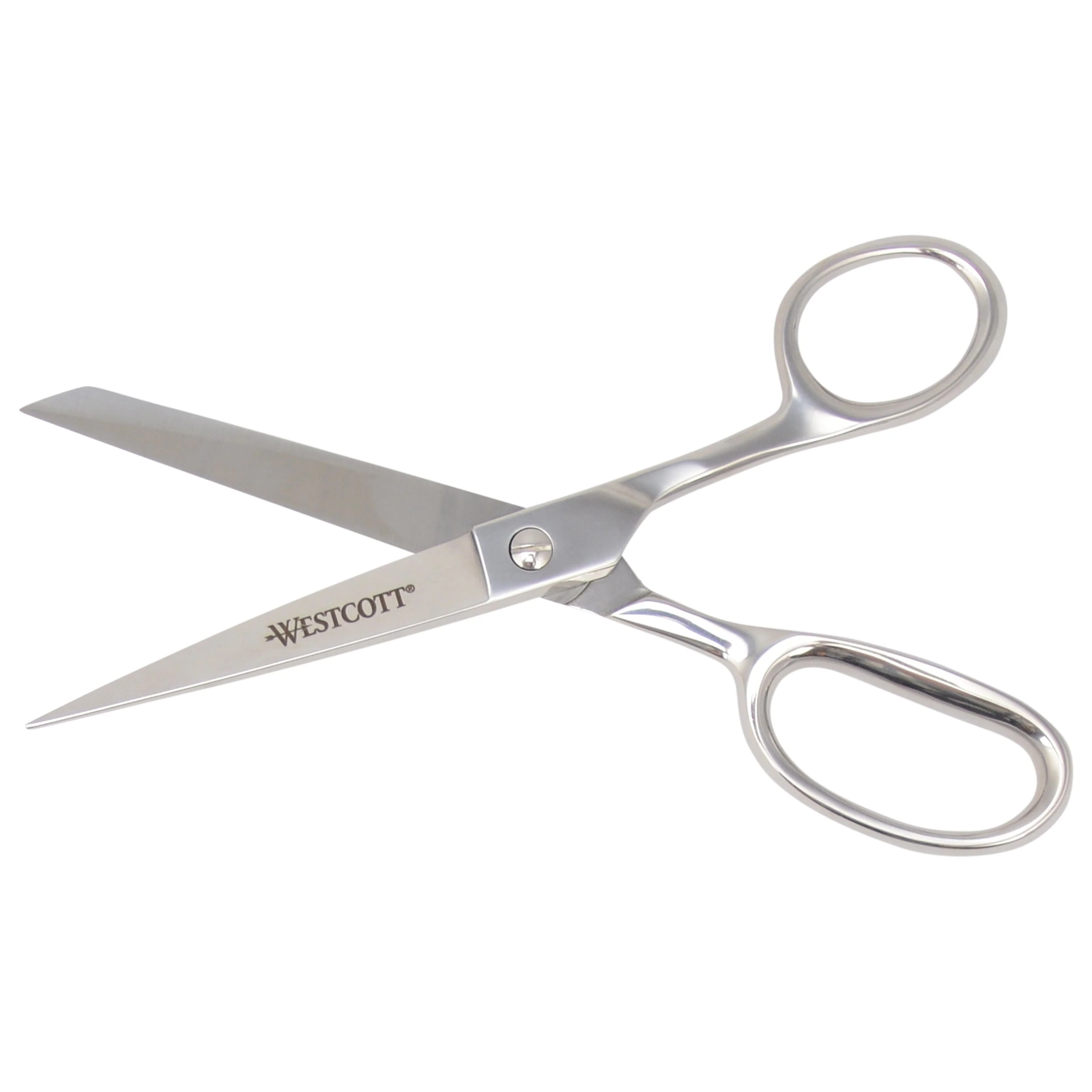 Westcott 8in Straight Forged Classic Fabric and Paper Scissors, Heavy Duty, Knife-Edge for Sewing, Tailoring, General Arts and Crafts, Office (00845-PARENT) - Image 2