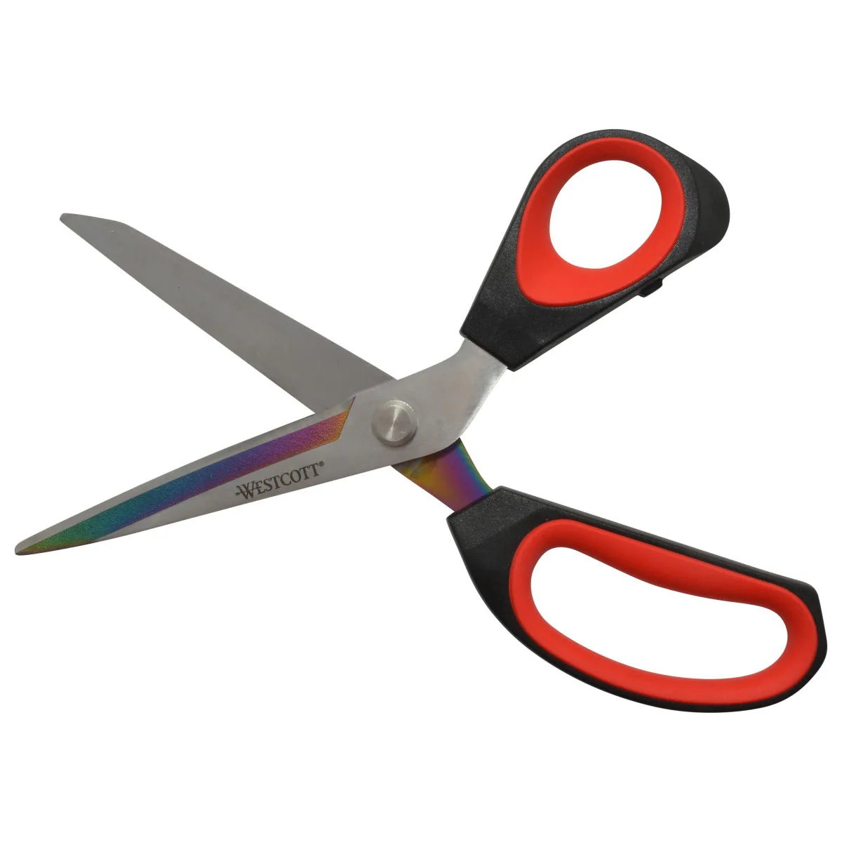 Westcott 9.5" Premium Multipurpose Craft Scissors, Red/Black (17780) - Image 7